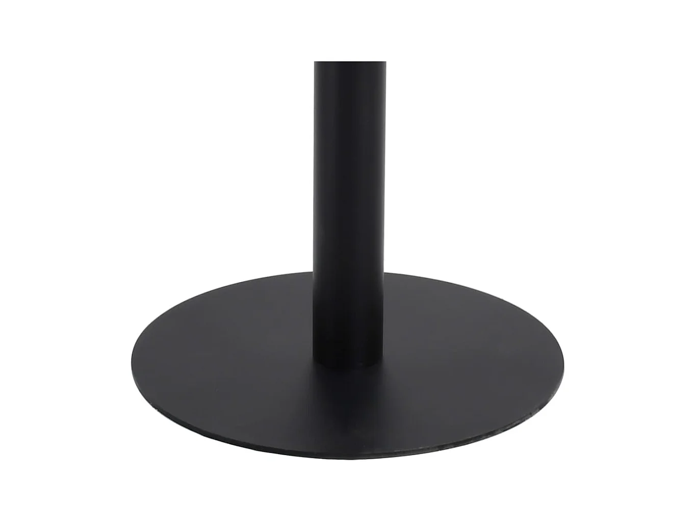 Table de bistro marron clair 80x80 cm MDF