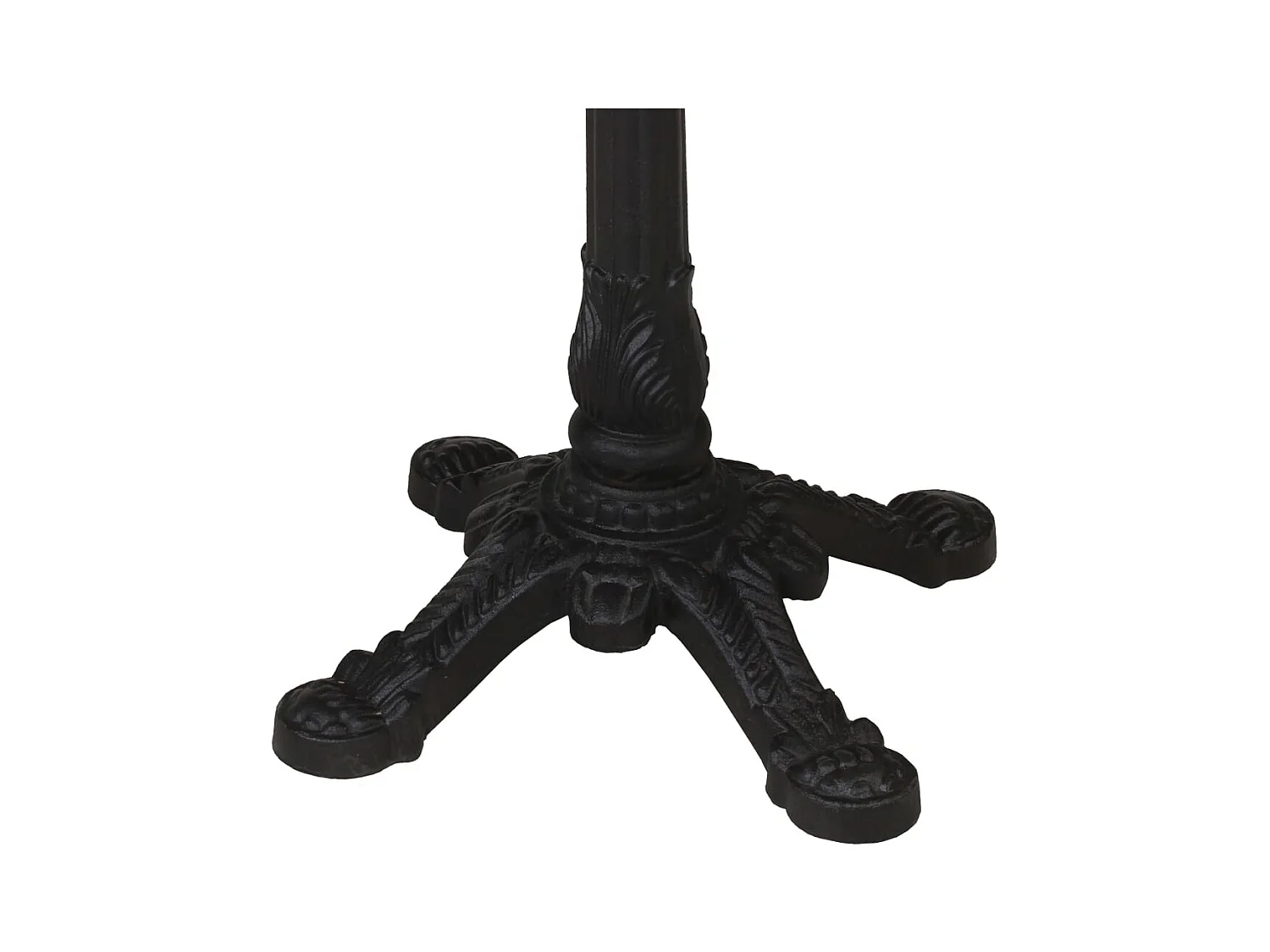 Table de bistro 60x60x77 cm Bois de manguier brut