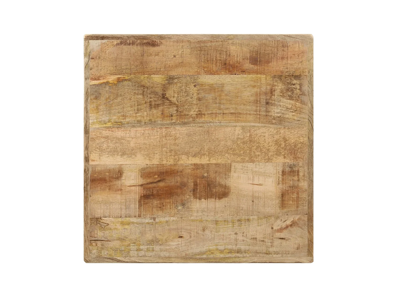 Table de bistro 60x60x77 cm Bois de manguier brut