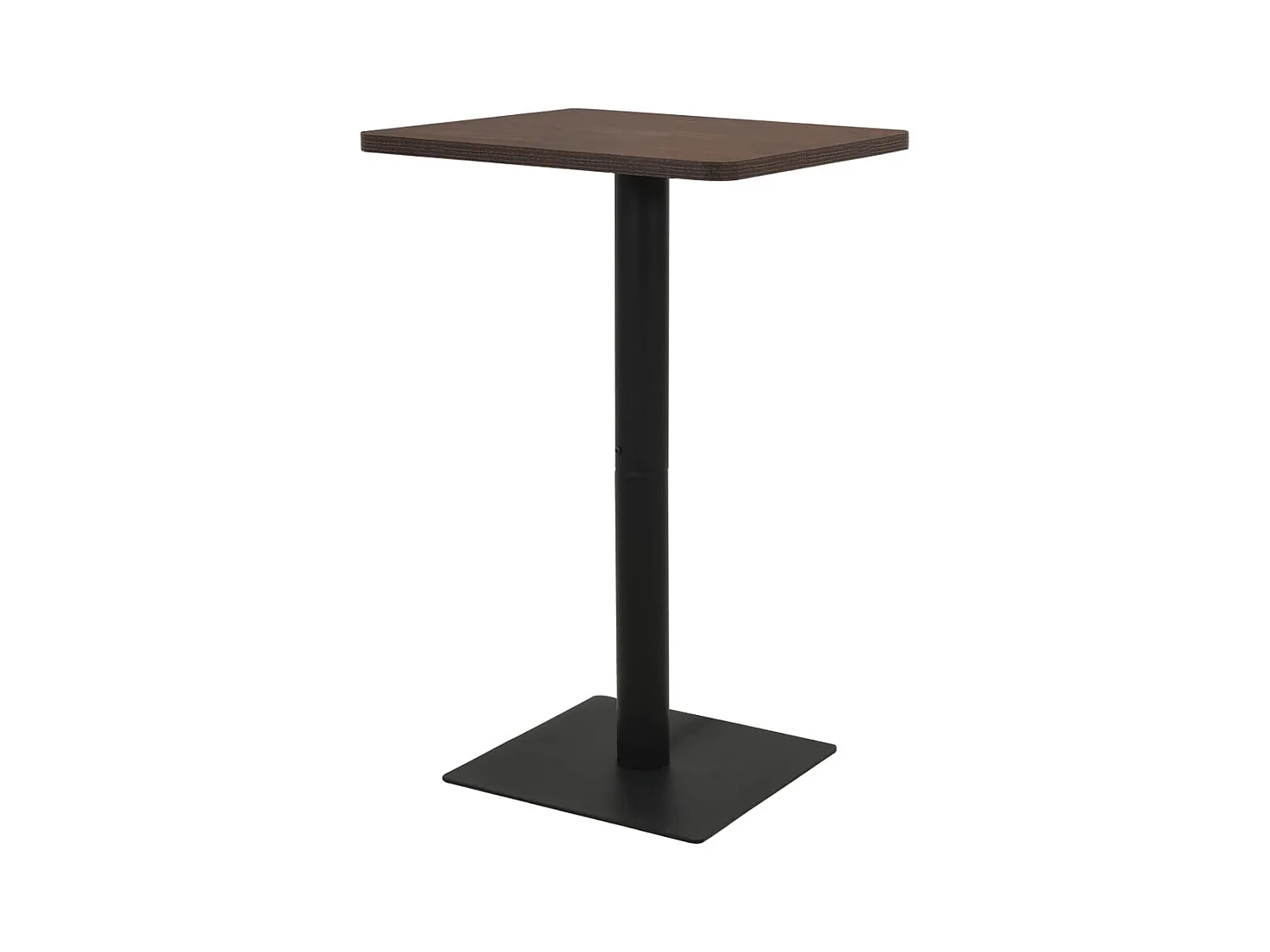 Table de bistro Cendre foncé 78,5x78,5x107 cm
