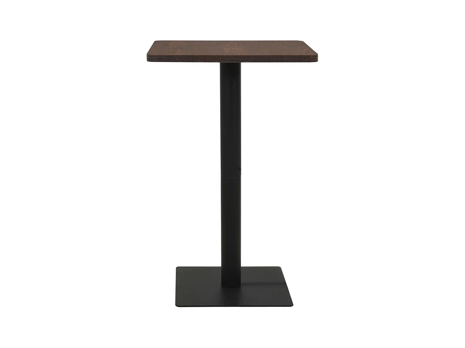 Table de bistro Cendre foncé 78,5x78,5x107 cm