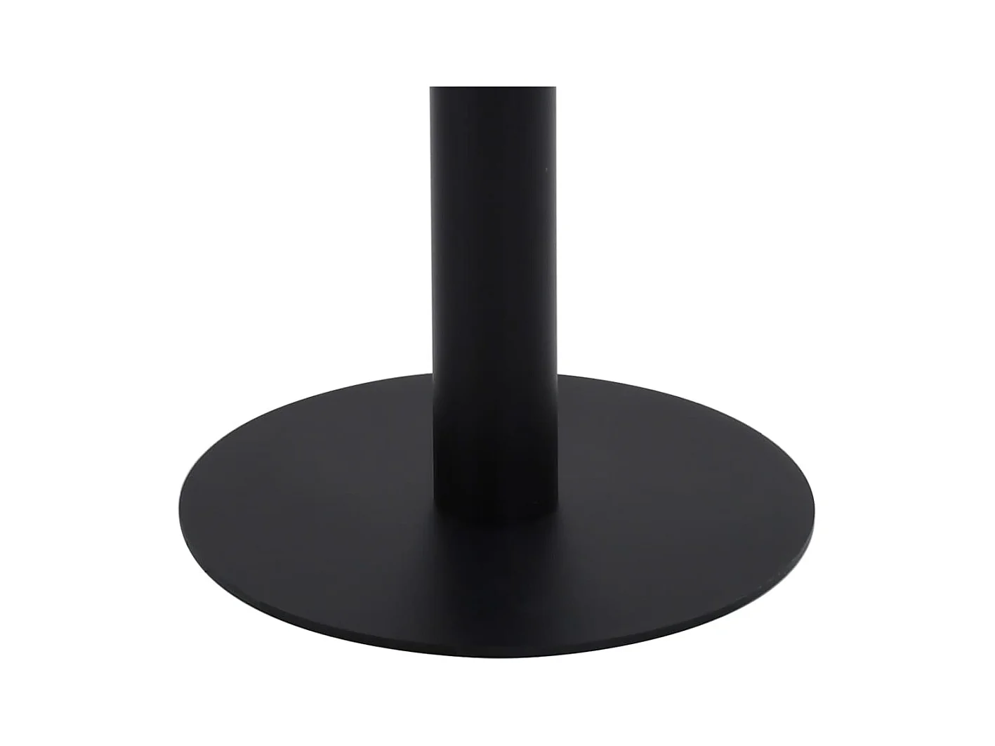 Table de bistro marron clair 50x50 cm MDF