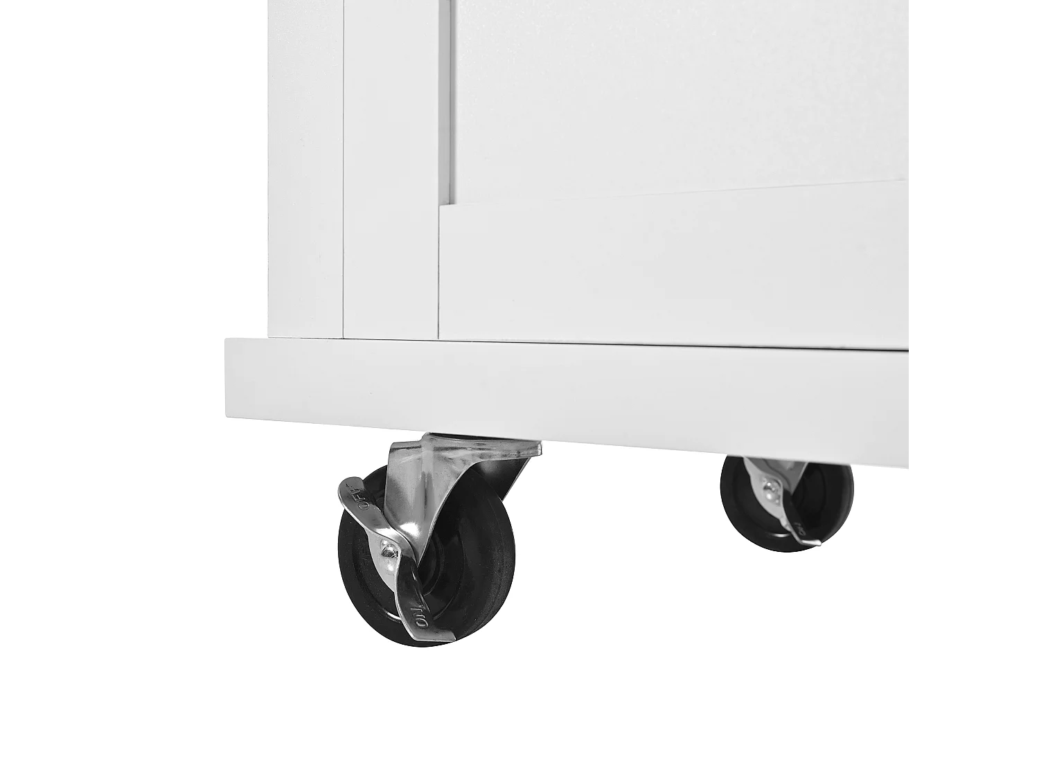 Ilot central de cuisine mobile 126x46.8x94.2cm - avec roulettes - 3 tiroirs et 3 portes - plateau extensible - avec porte-serviettes - blanc