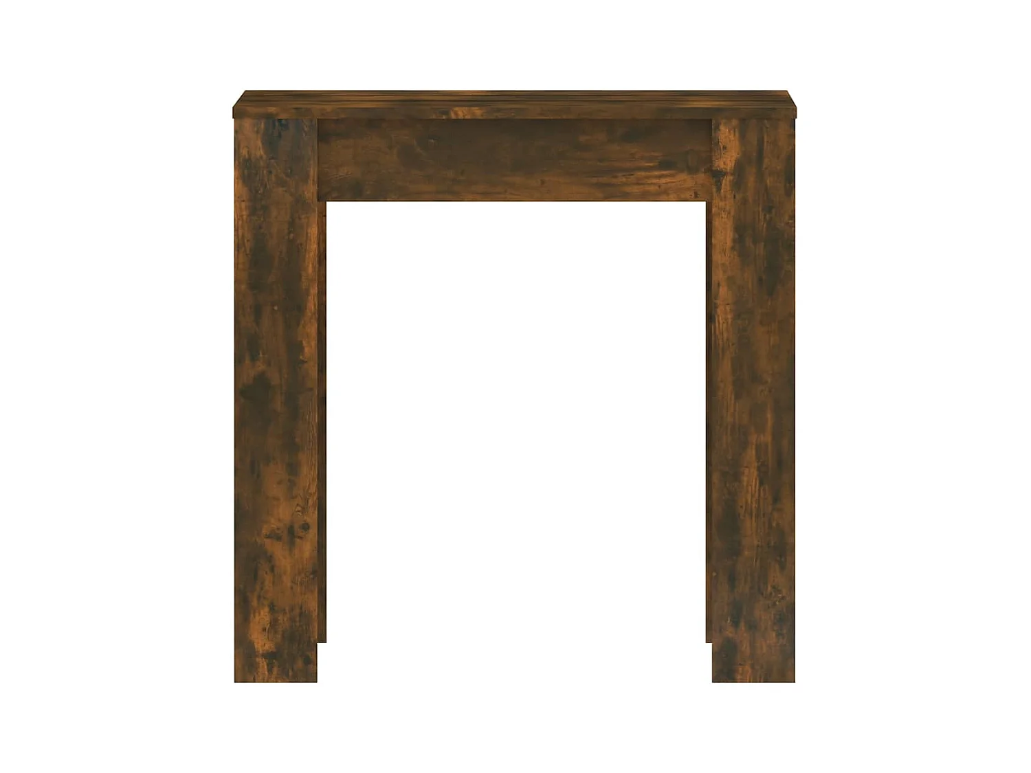 Table à manger chêne fumé 140x74,5x76 cm bois d'ingénierie