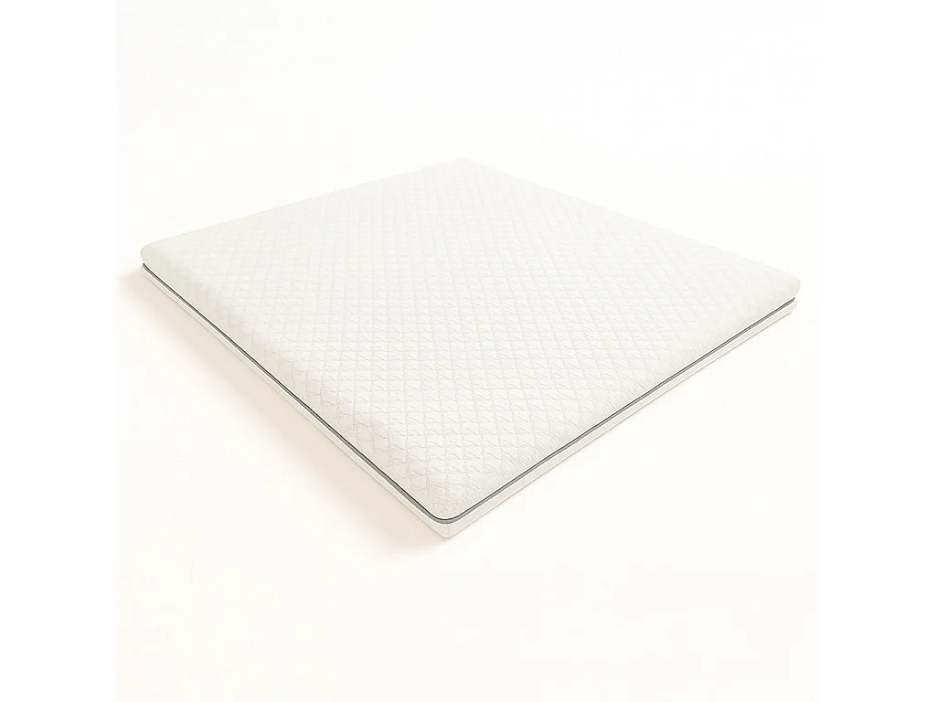 Surmatelas 1,5 place 120x190 | Memory 9 Zones | 7 cm | Housse amovible | Made in Italy