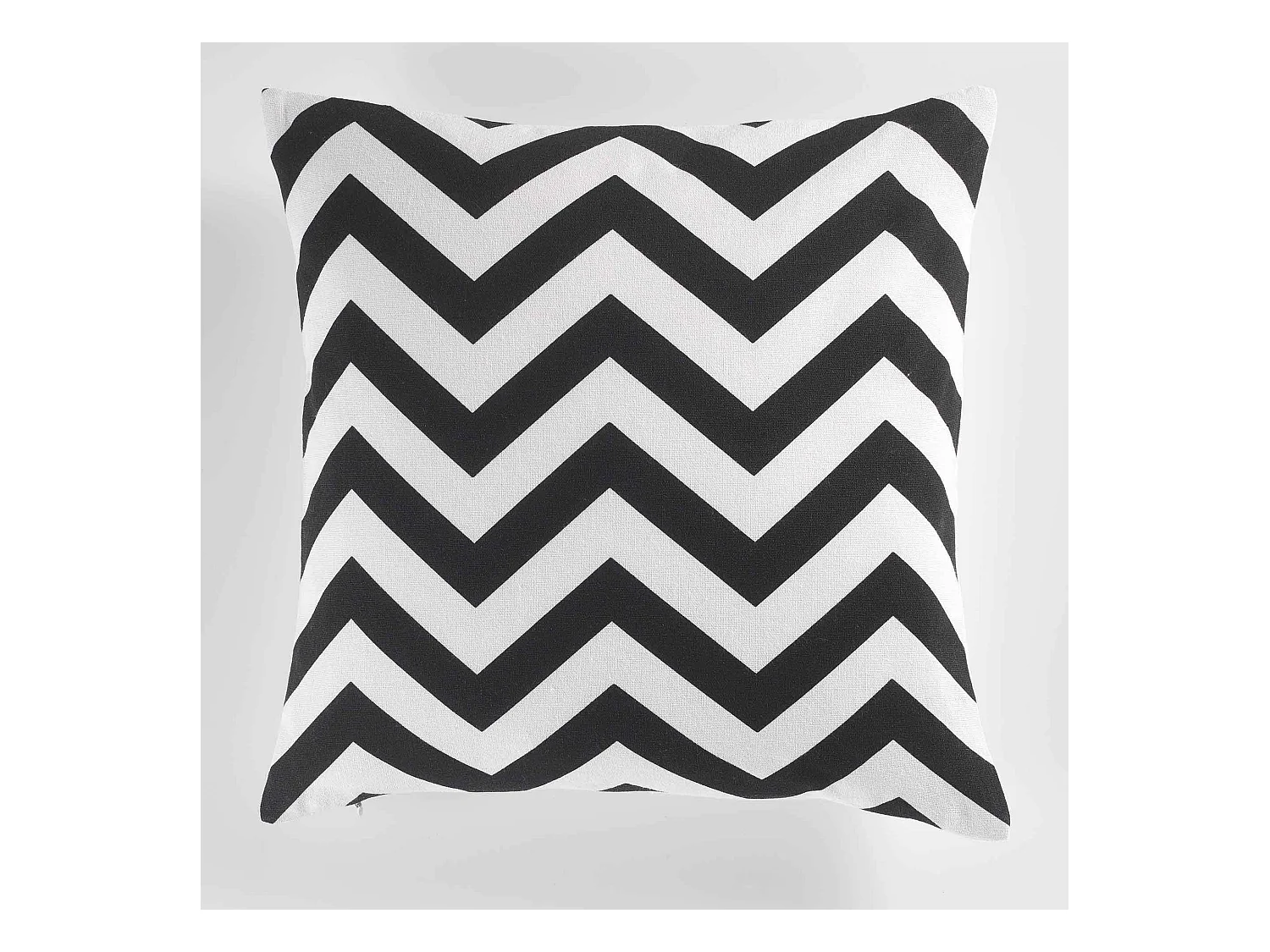 Housse de Coussin "Zola" 40x40cm Noir & Blanc