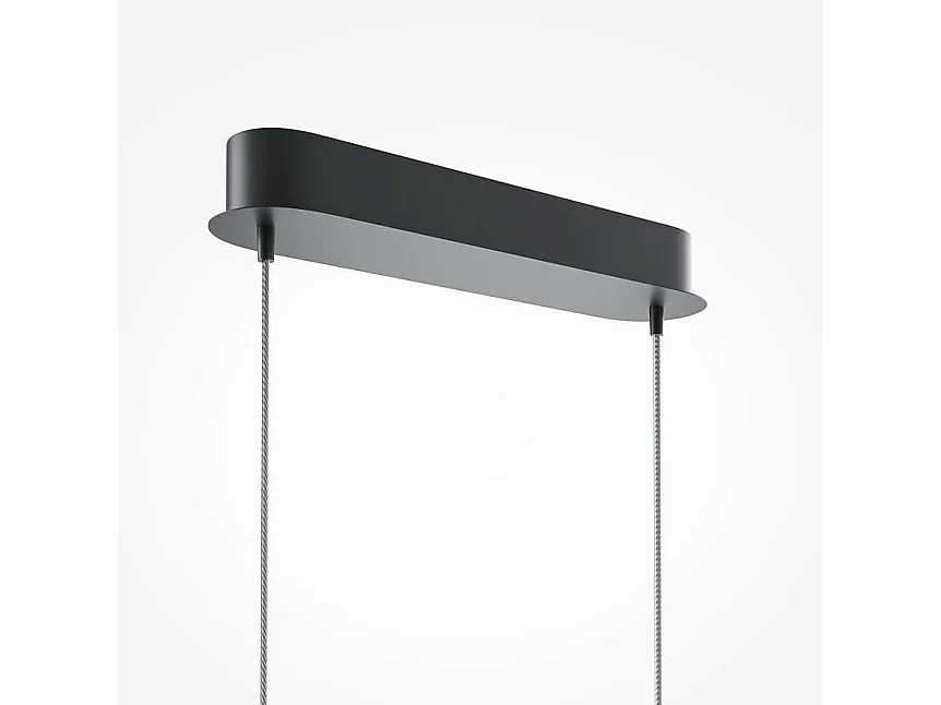 Suspension LED design - arc noir style minimaliste AVA