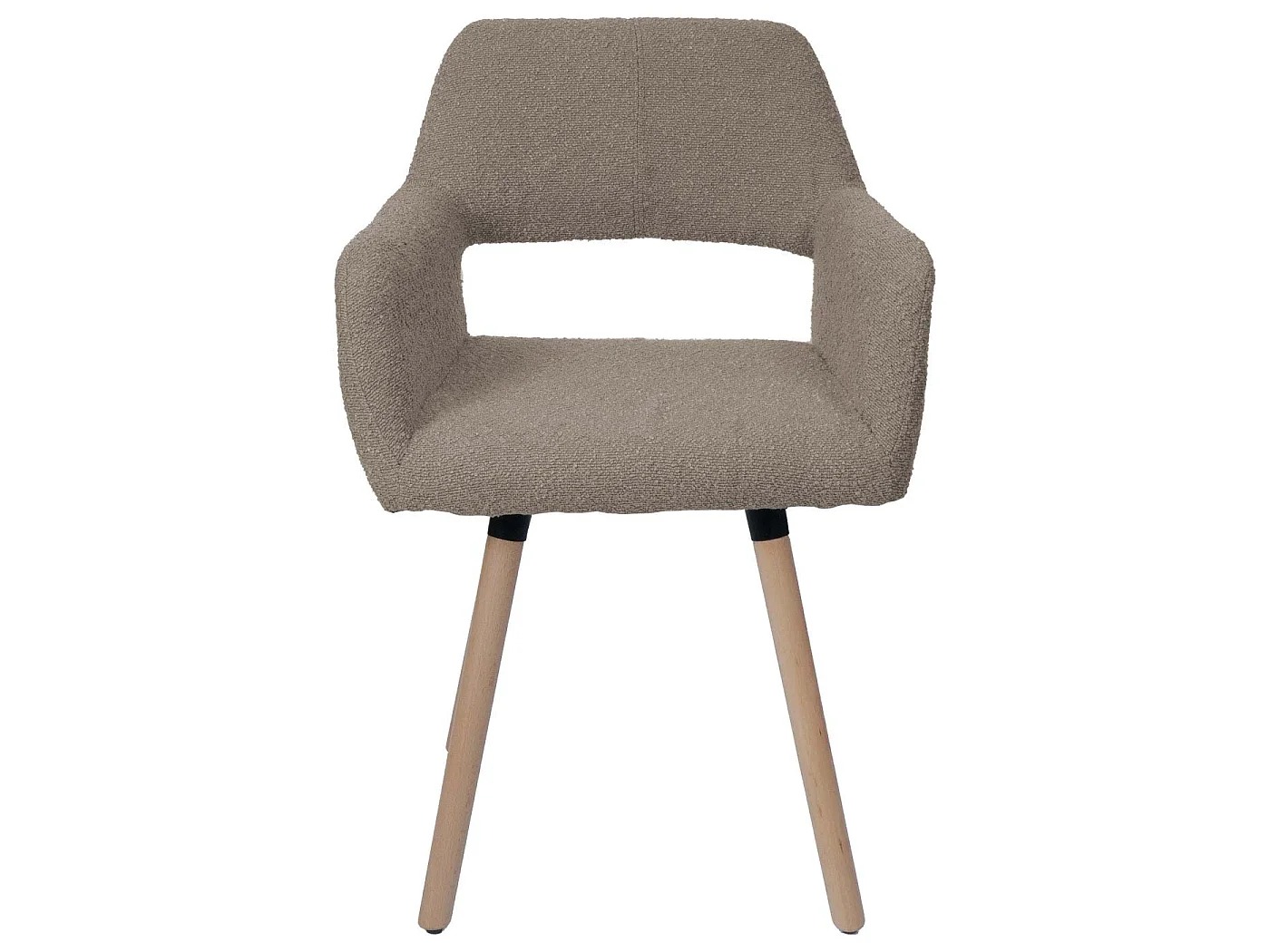 Chaise de salle à manger MCW-A50 II (lot de 6),  taupe