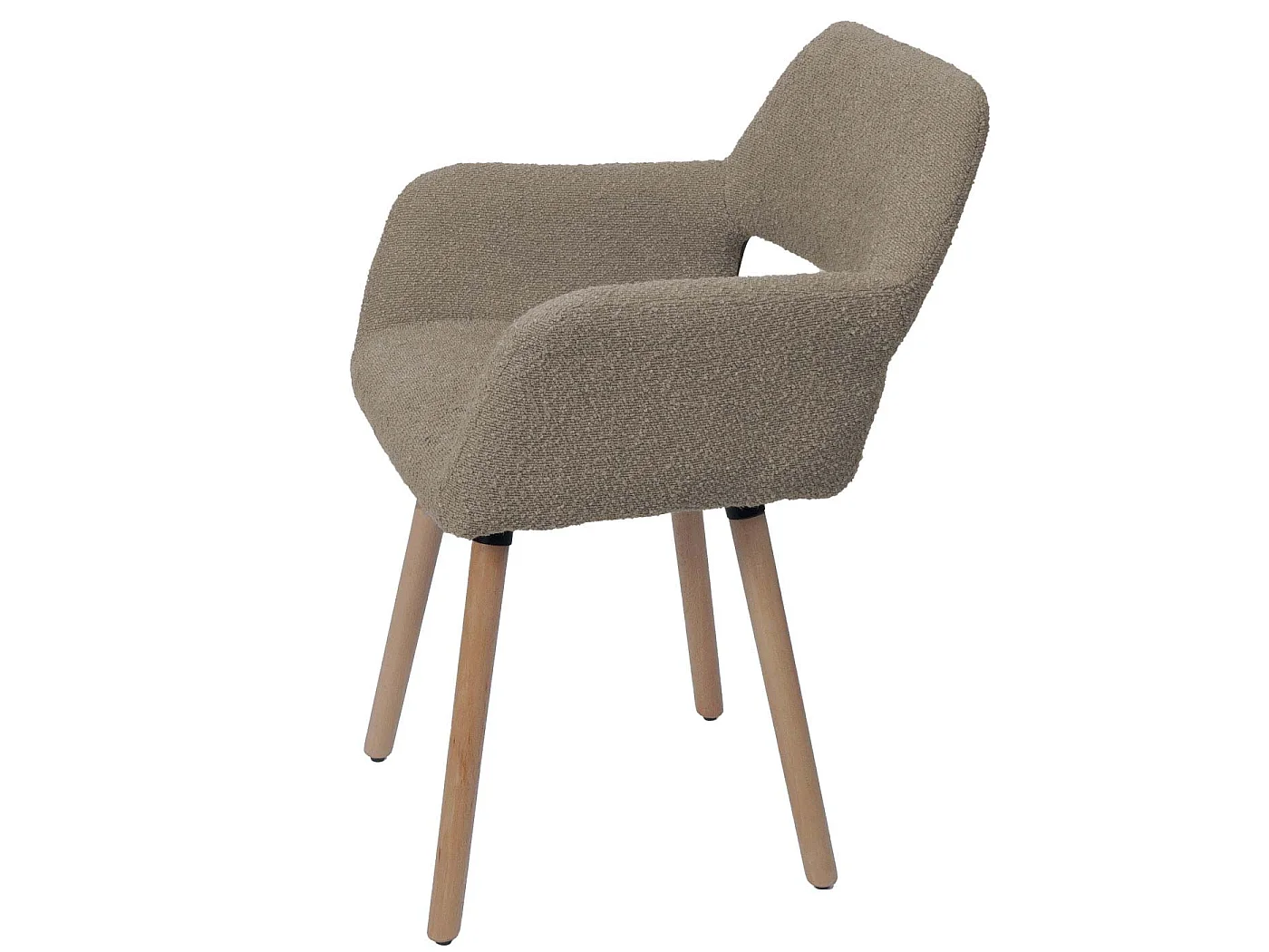 Chaise de salle à manger MCW-A50 II (lot de 6),  taupe
