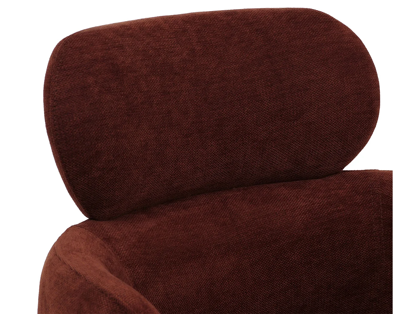 Chaise de salle à manger MCW-O77 (lot de 6),  rouge-brun