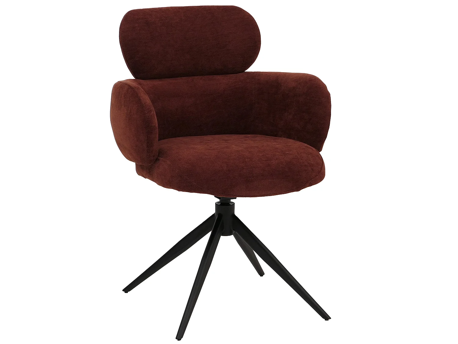 Esszimmerstuhl MCW-O77, Rotbraun