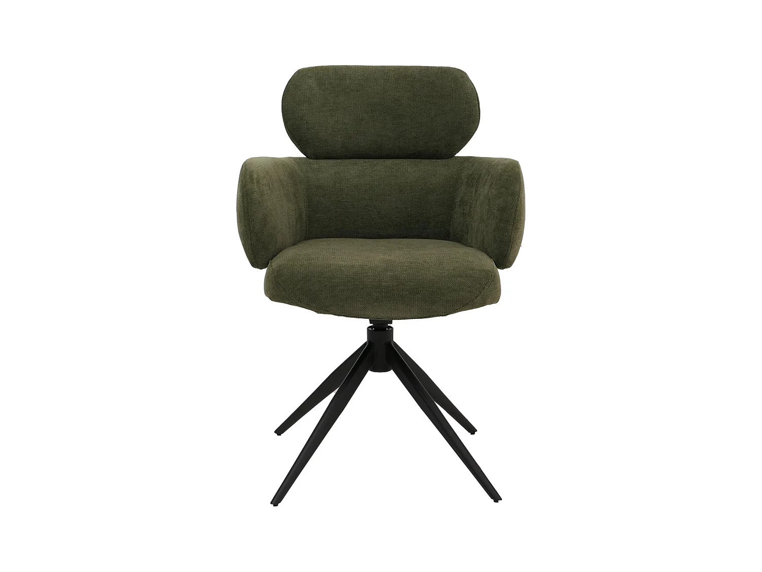 Chaise de salle à manger MCW-O77,  vert olive