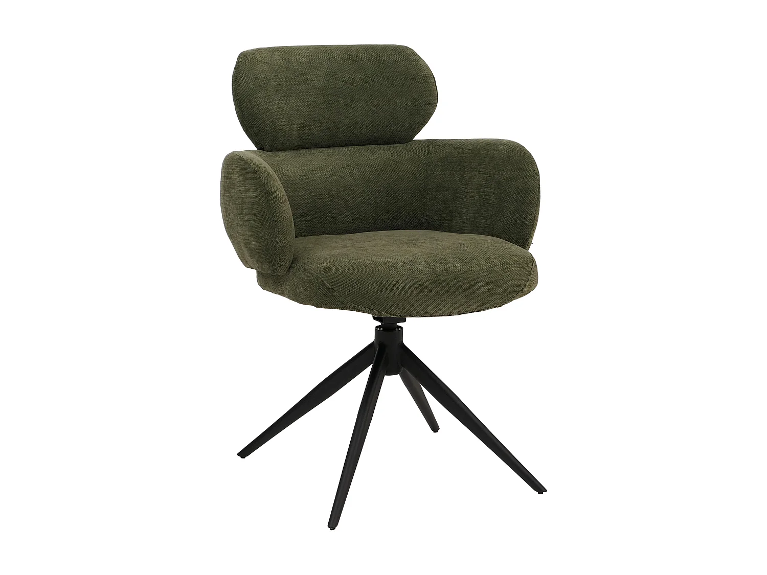 Chaise de salle à manger MCW-O77,  vert olive