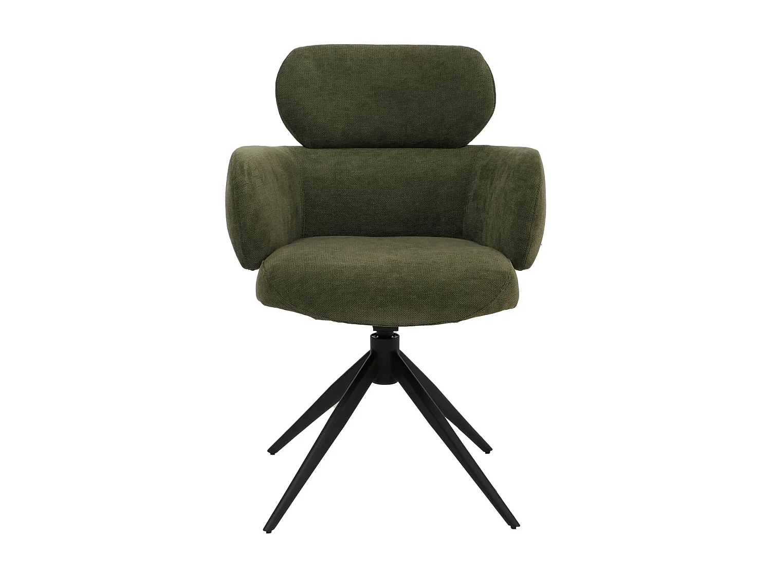 Chaise de salle à manger MCW-O77,  vert olive