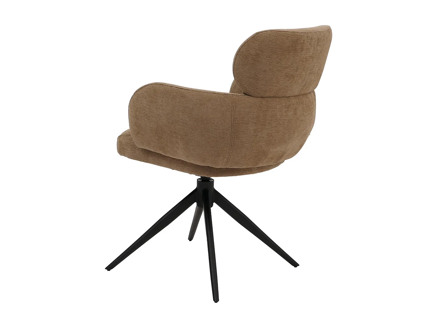 Chaise de salle à manger MCW-O77 (lot de 6),  marron clair