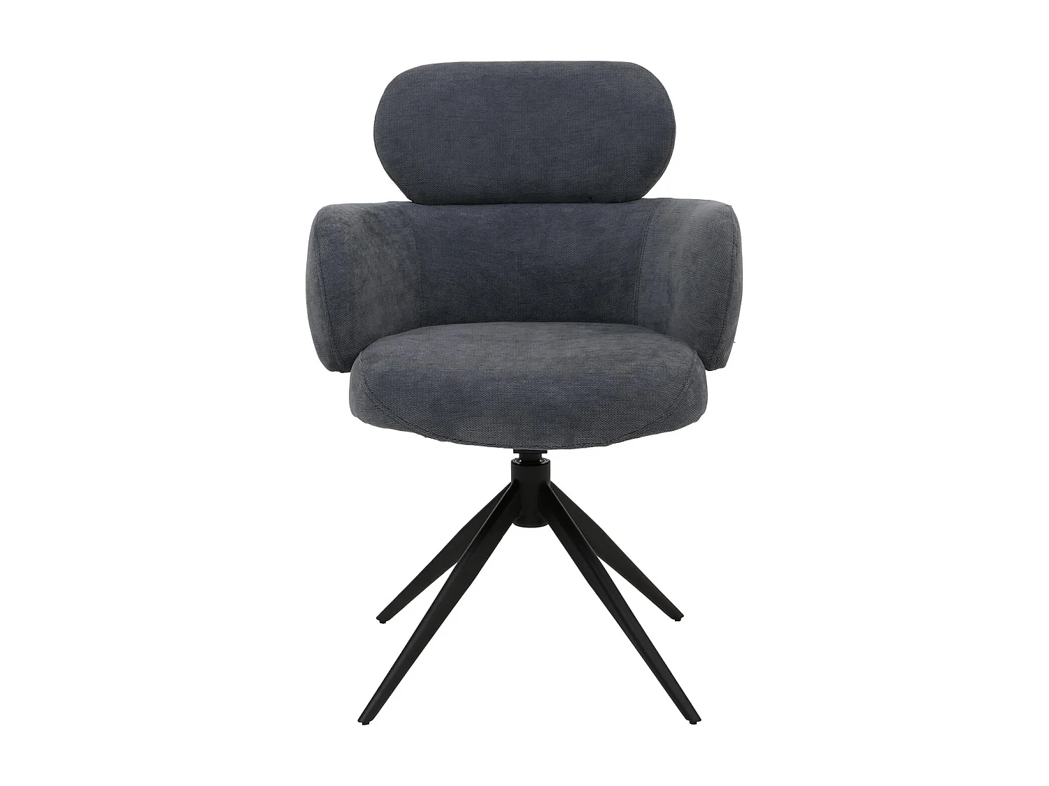 Chaise de salle à manger MCW-O77,  gris-bleu