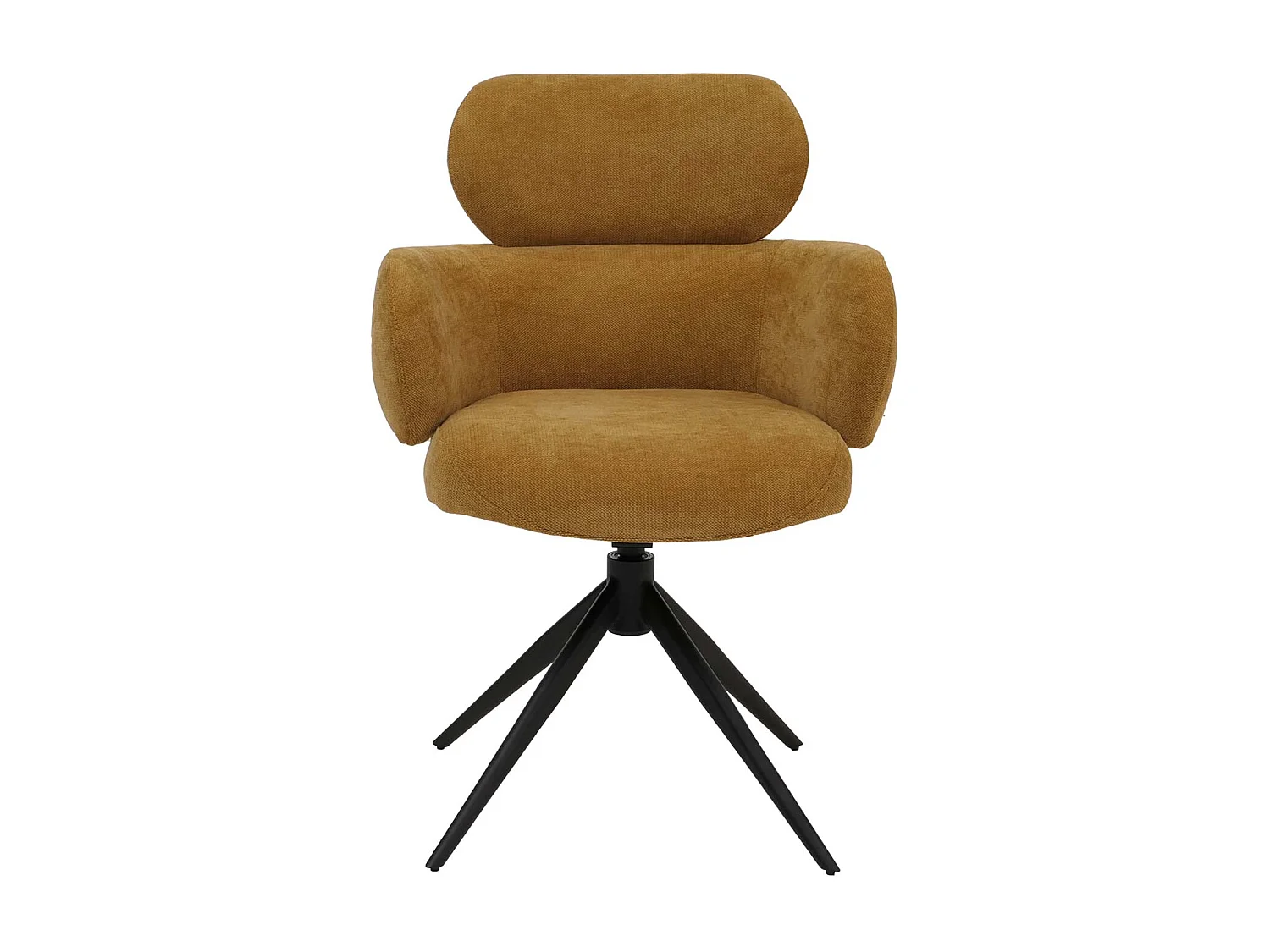 Esszimmerstuhl MCW-O77 (6er-set), Senfgelb