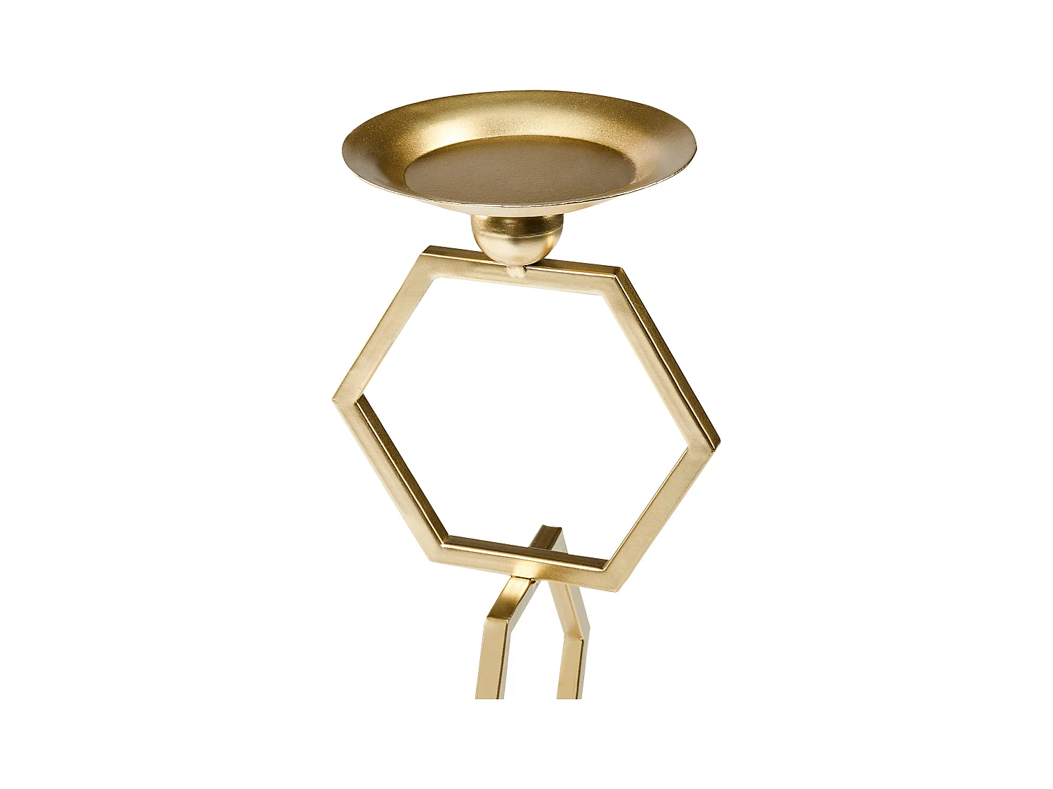 Bougeoir ARDEE Métal 44 cm Doré