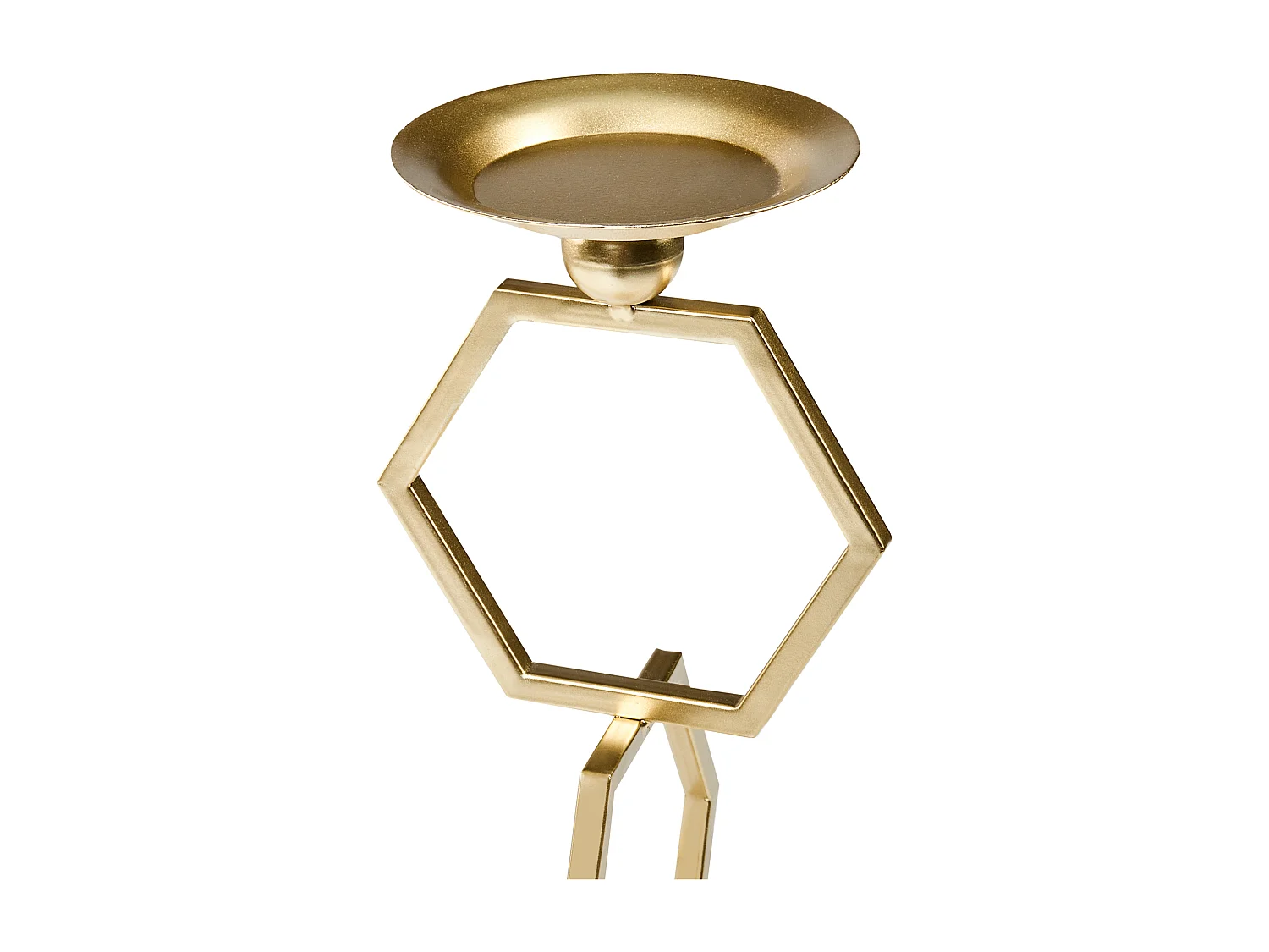 Bougeoir ARDEE Métal 44 cm Doré