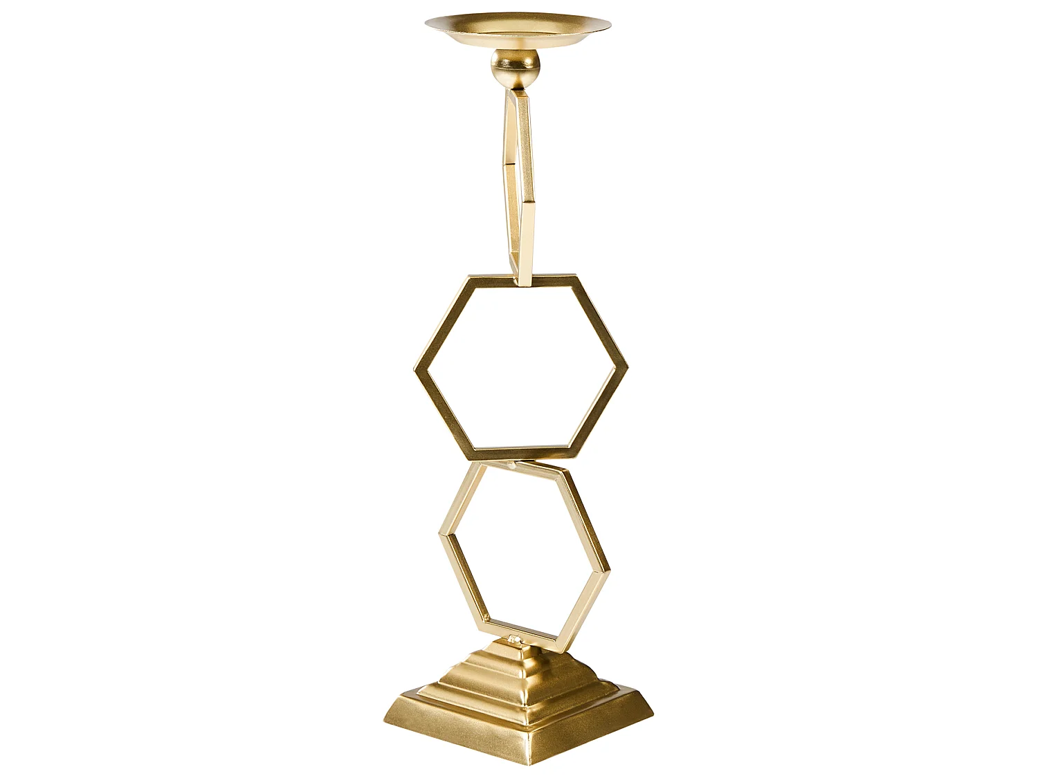 Bougeoir ARDEE 44 cm Métal Doré
