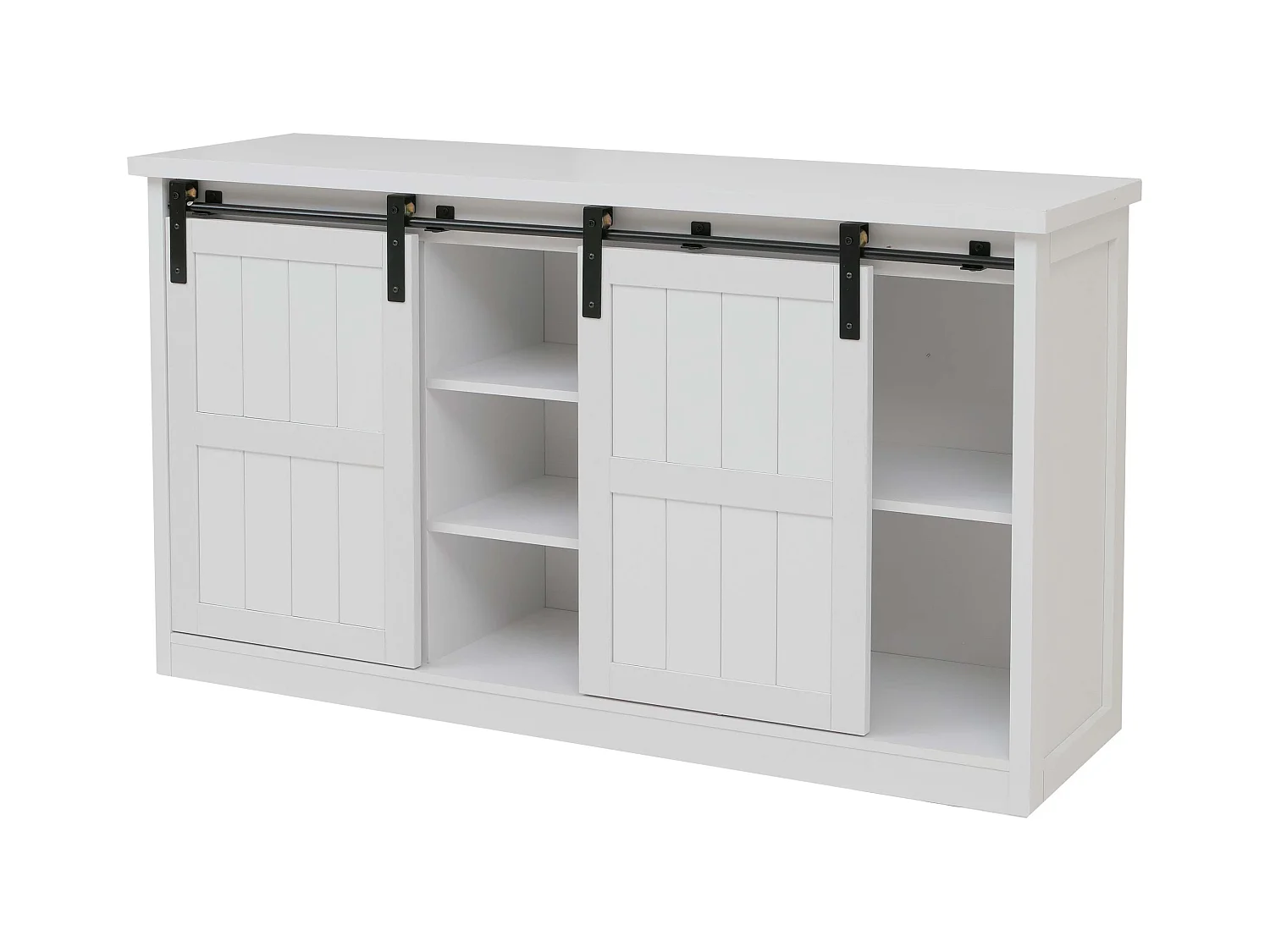 Highboard MCW-K75, Weiß