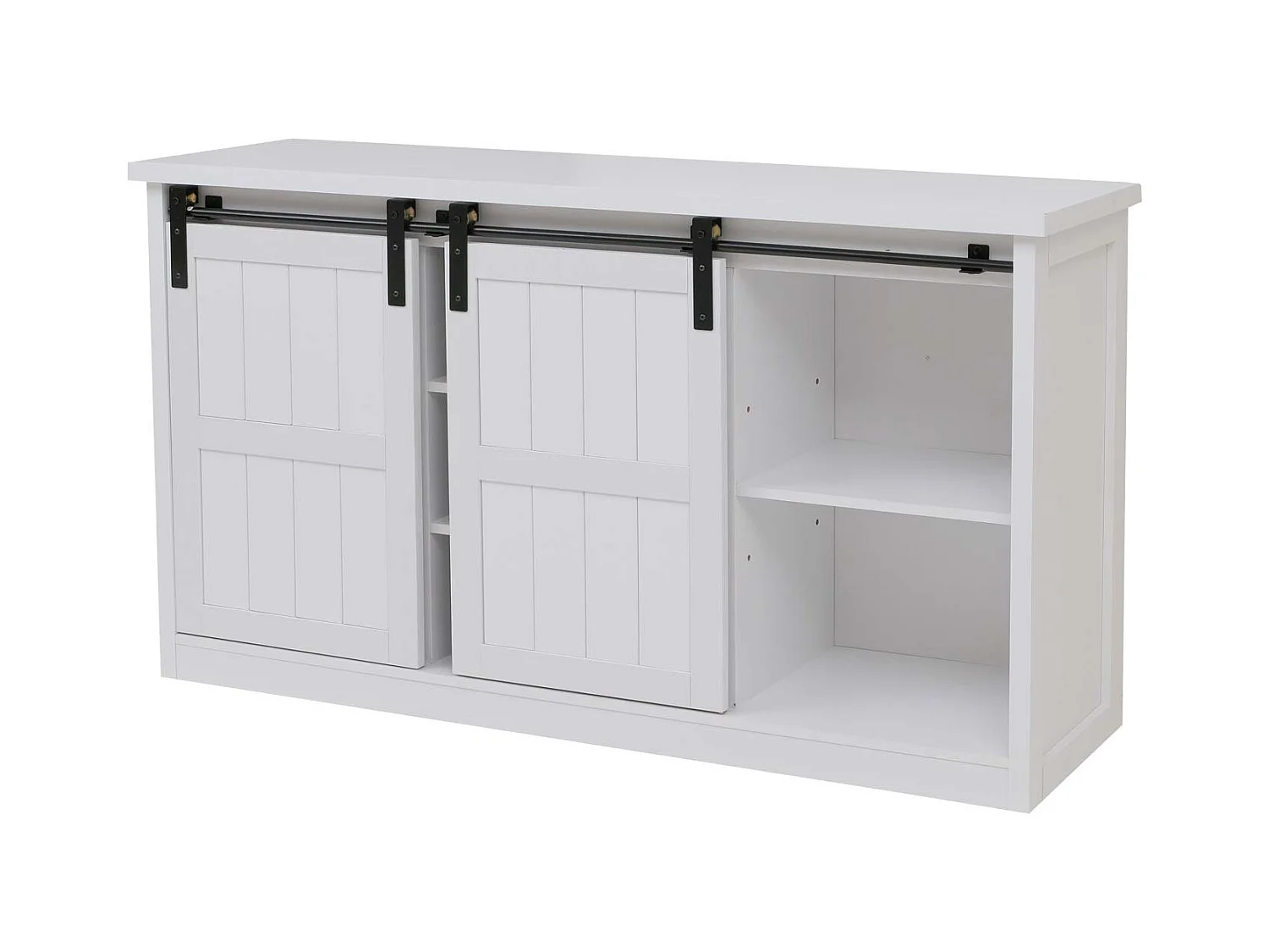 Highboard MCW-K75, Weiß