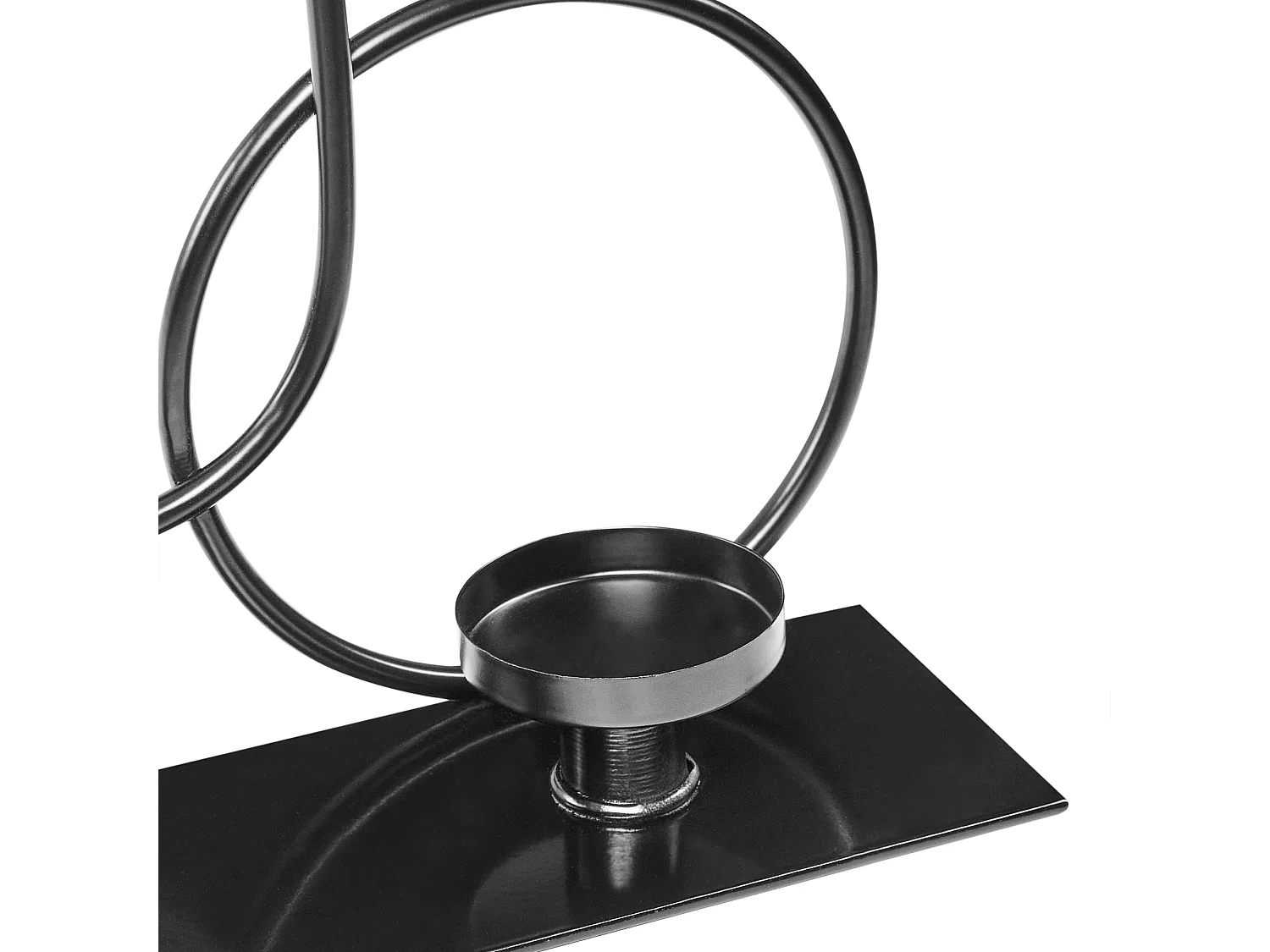 Bougeoir COBH Métal 30 cm Noir