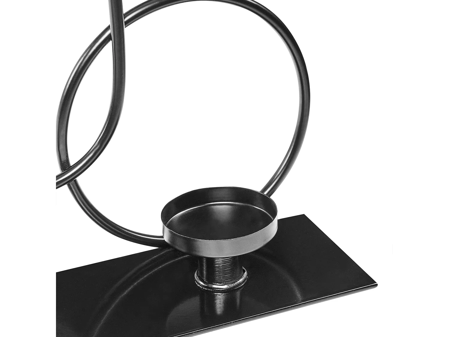 Bougeoir COBH 30 cm Métal Noir