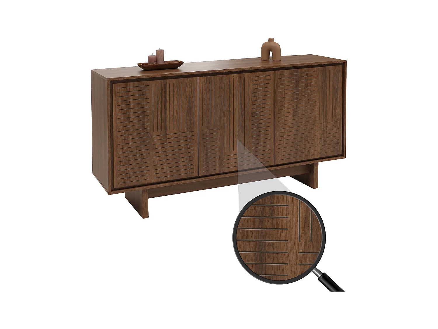 Sideboard MCW-O35, Braun