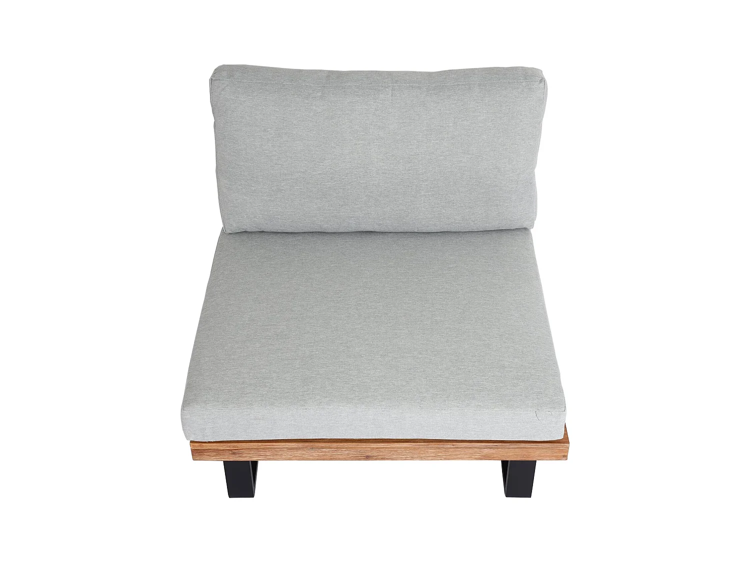 Fotel wypoczynkowy MCW-H54 (zestaw 2 szt.),  jasnobrązowe, tapicerka jasnoszara