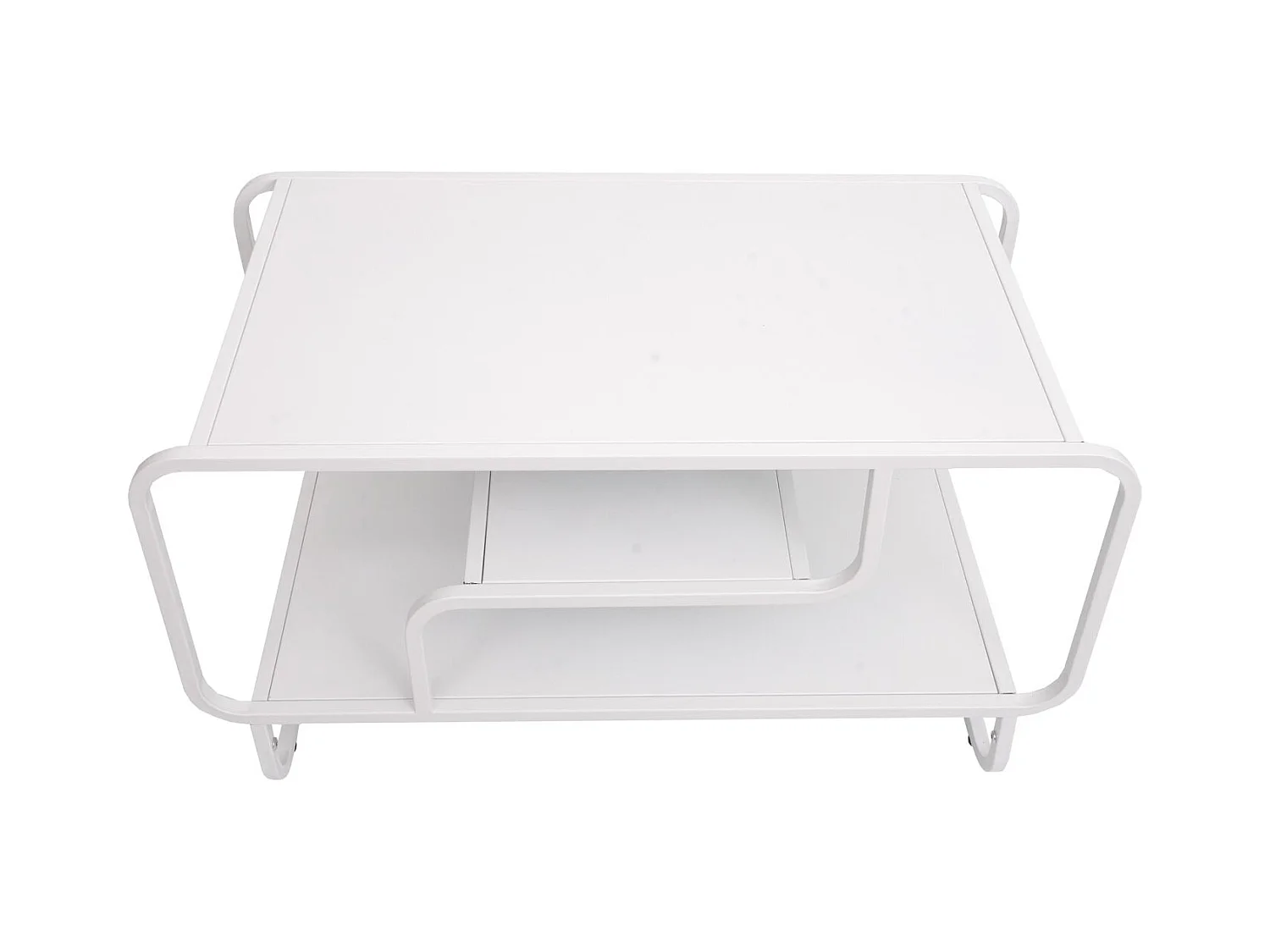 Table basse MCW-O49,  blanc