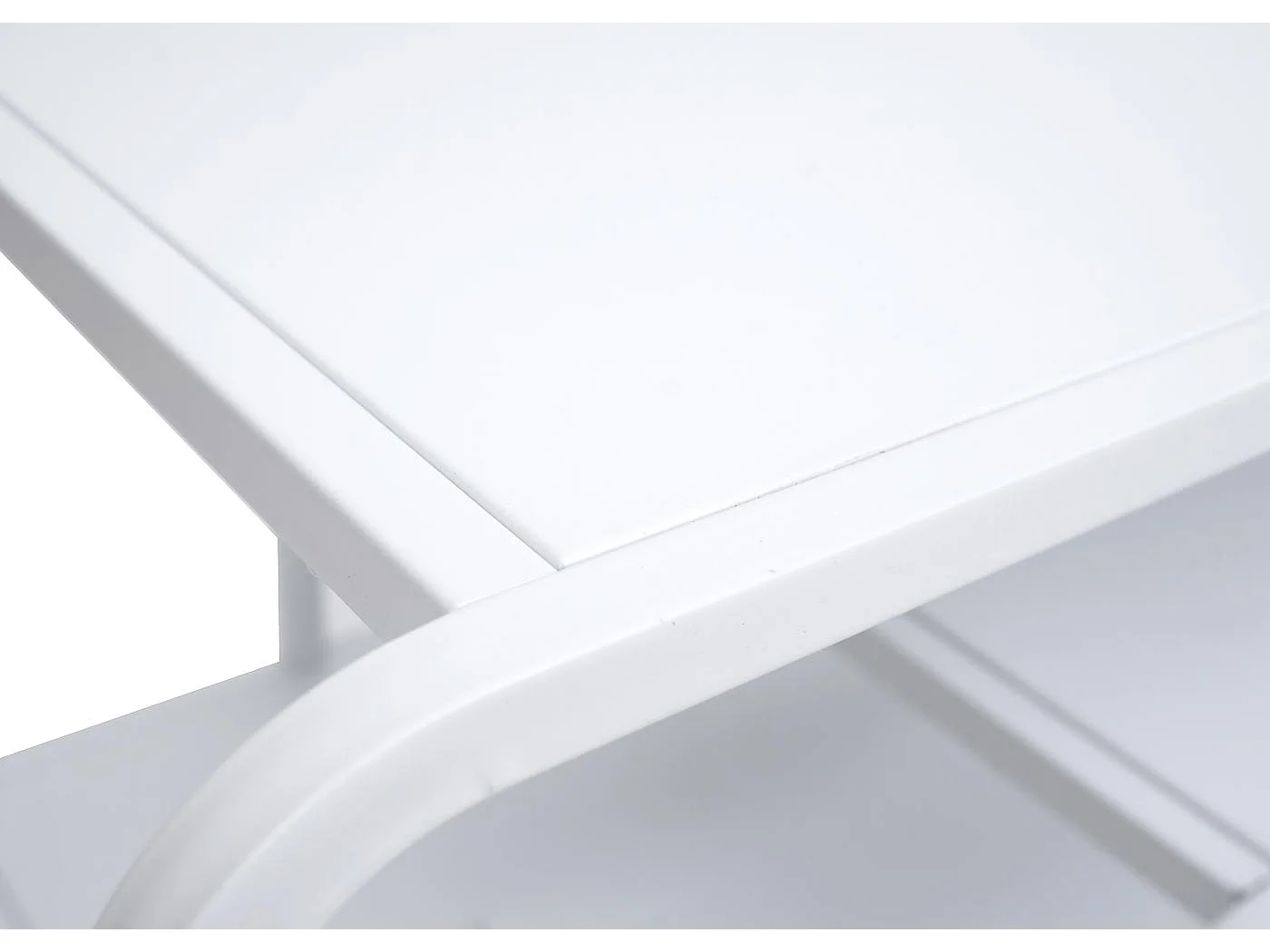 Table basse MCW-O49,  blanc