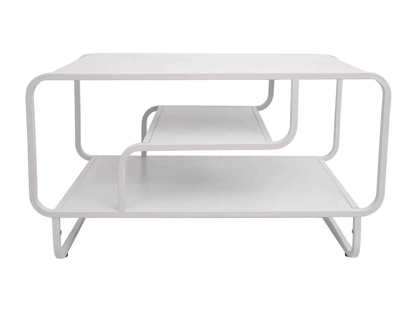 Table basse MCW-O49,  blanc