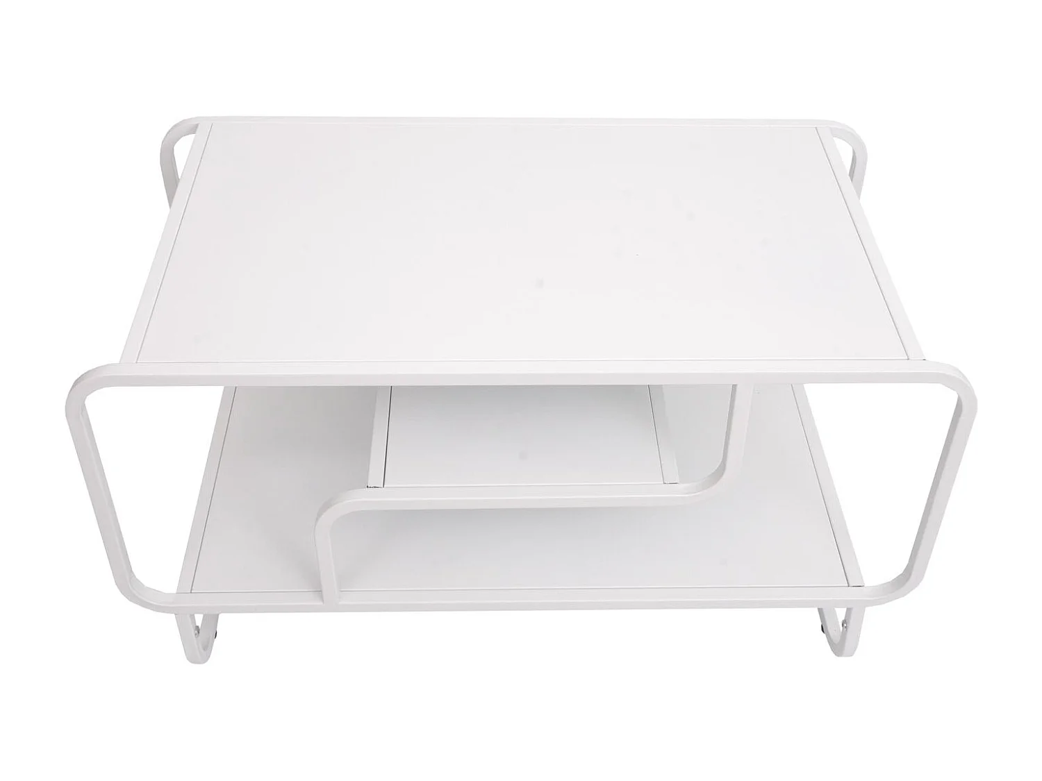 Table basse MCW-O49,  blanc