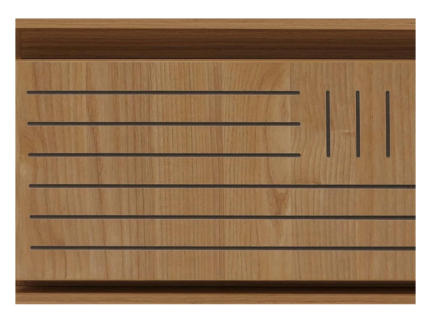 Table basse MCW-O33,  orme naturel