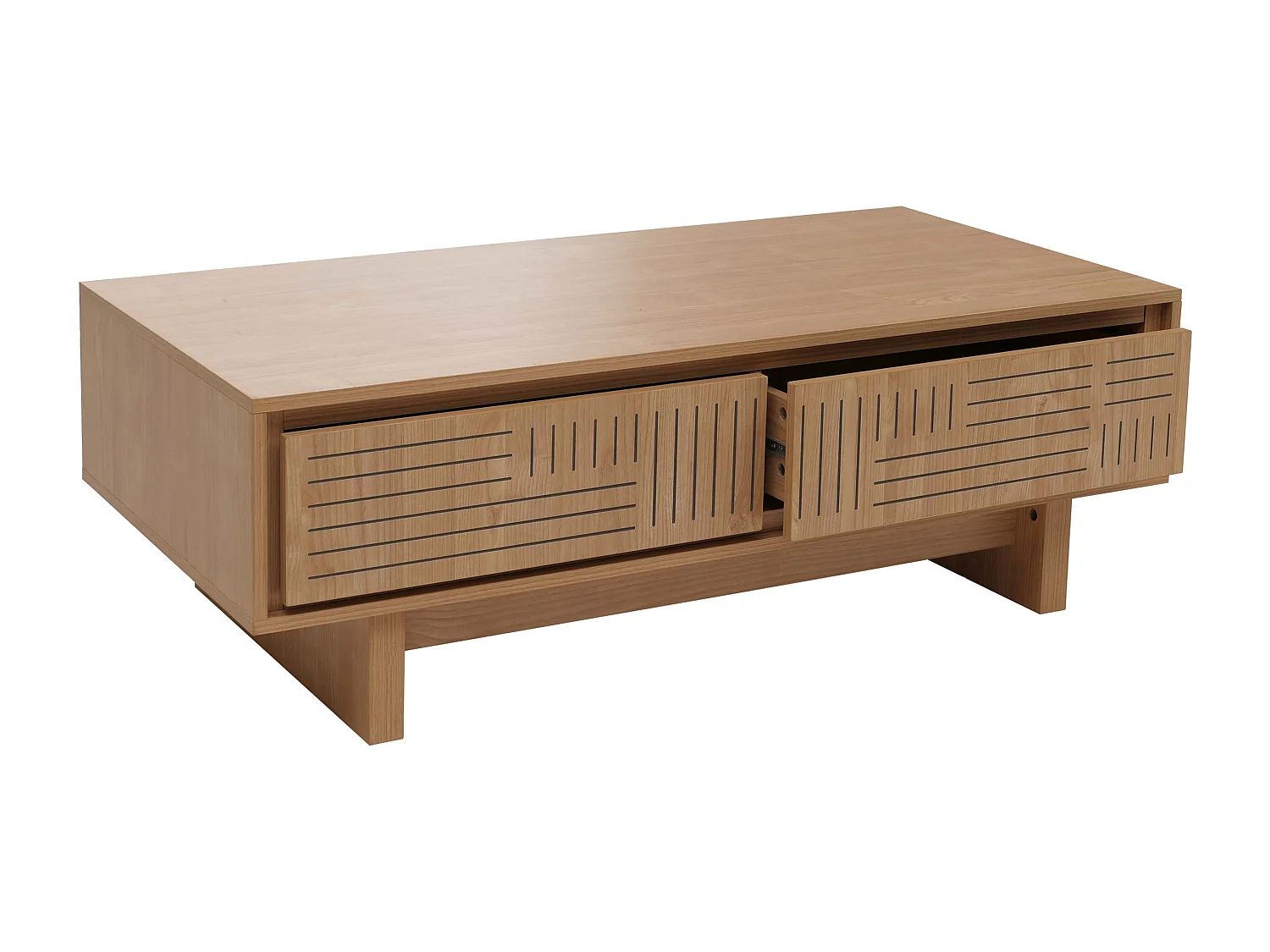 Stolik kawowy MCW-O33,  jesion naturalny