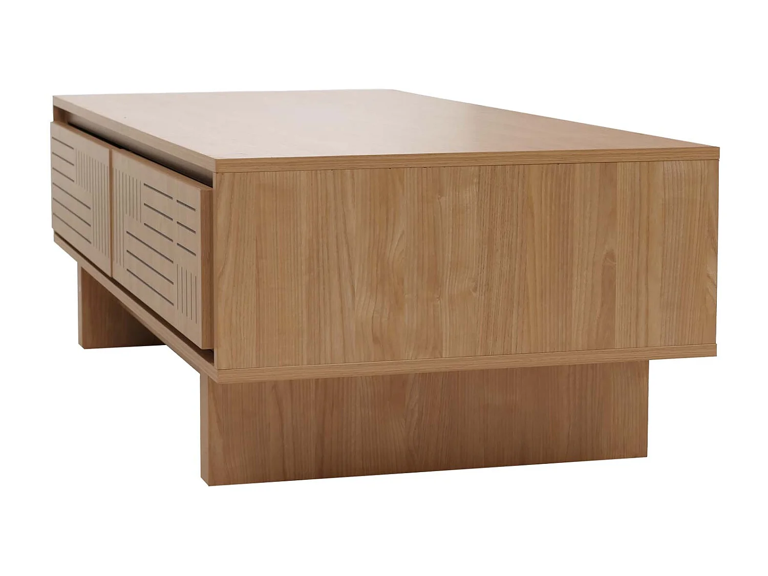 Stolik kawowy MCW-O33,  jesion naturalny