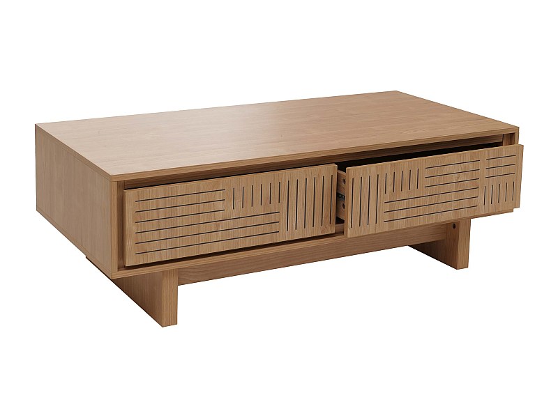Table basse MCW-O33, orme naturel