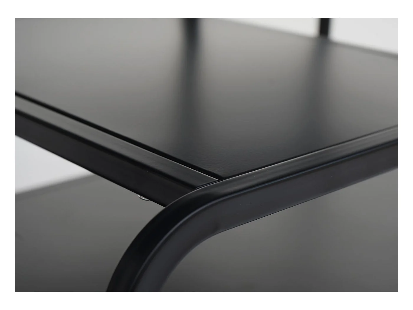 Stolik kawowy MCW-O49,  czarny