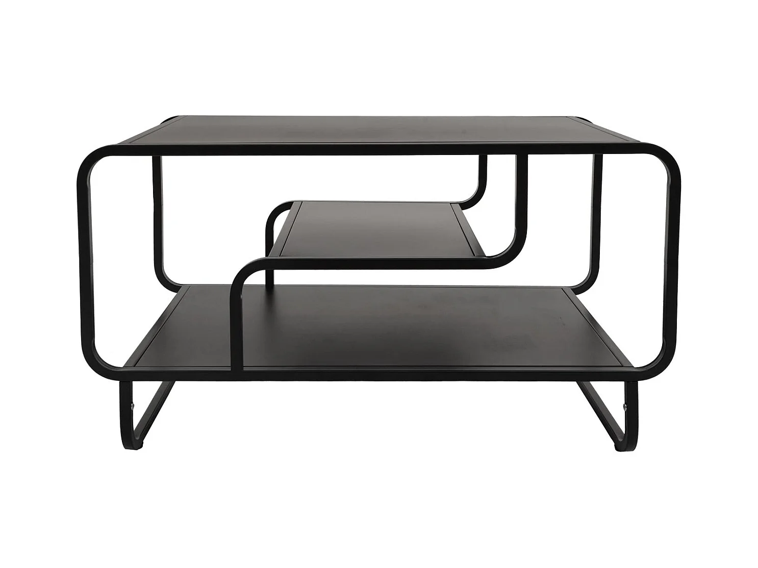 Stolik kawowy MCW-O49,  czarny