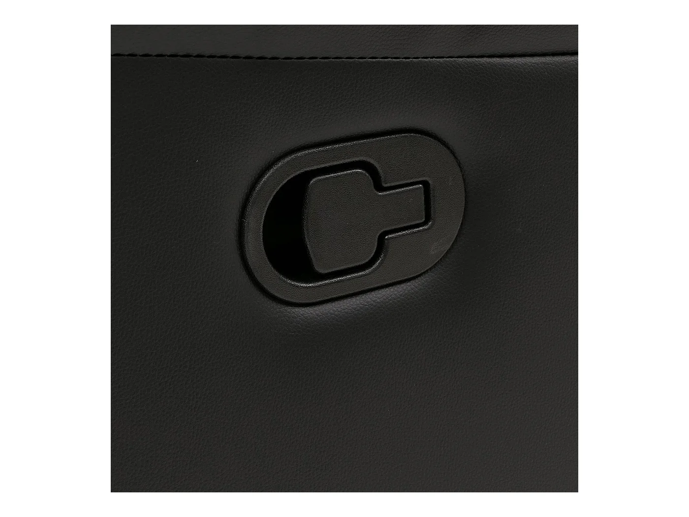 Poltrona cinema 3 posti MCW-O62, sedia relax TV con braccioli portabicchieri, funzione reclinabile ecopelle ~ nero