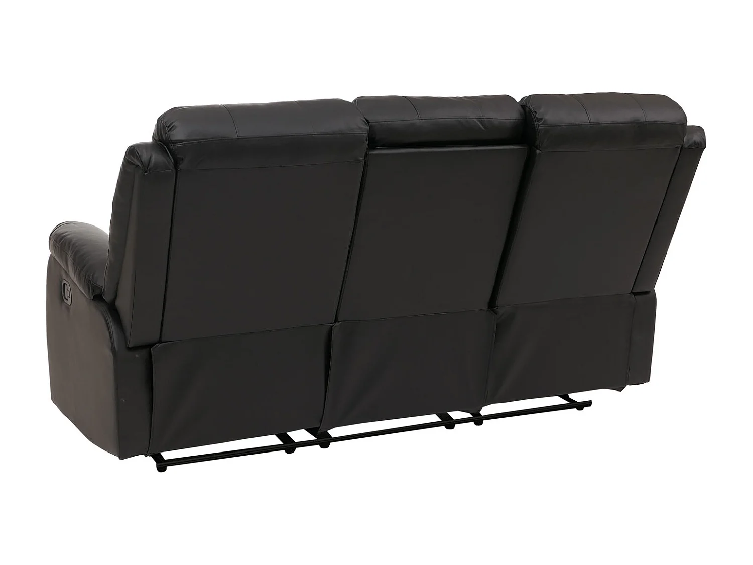 Fotel kinowy MCW-O62, zestaw 3 szt.,  czarny