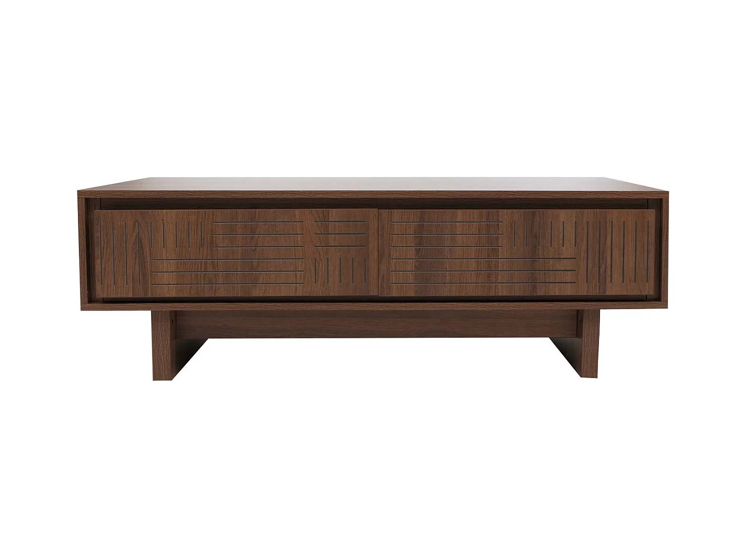 Table basse MCW-O33,  marron