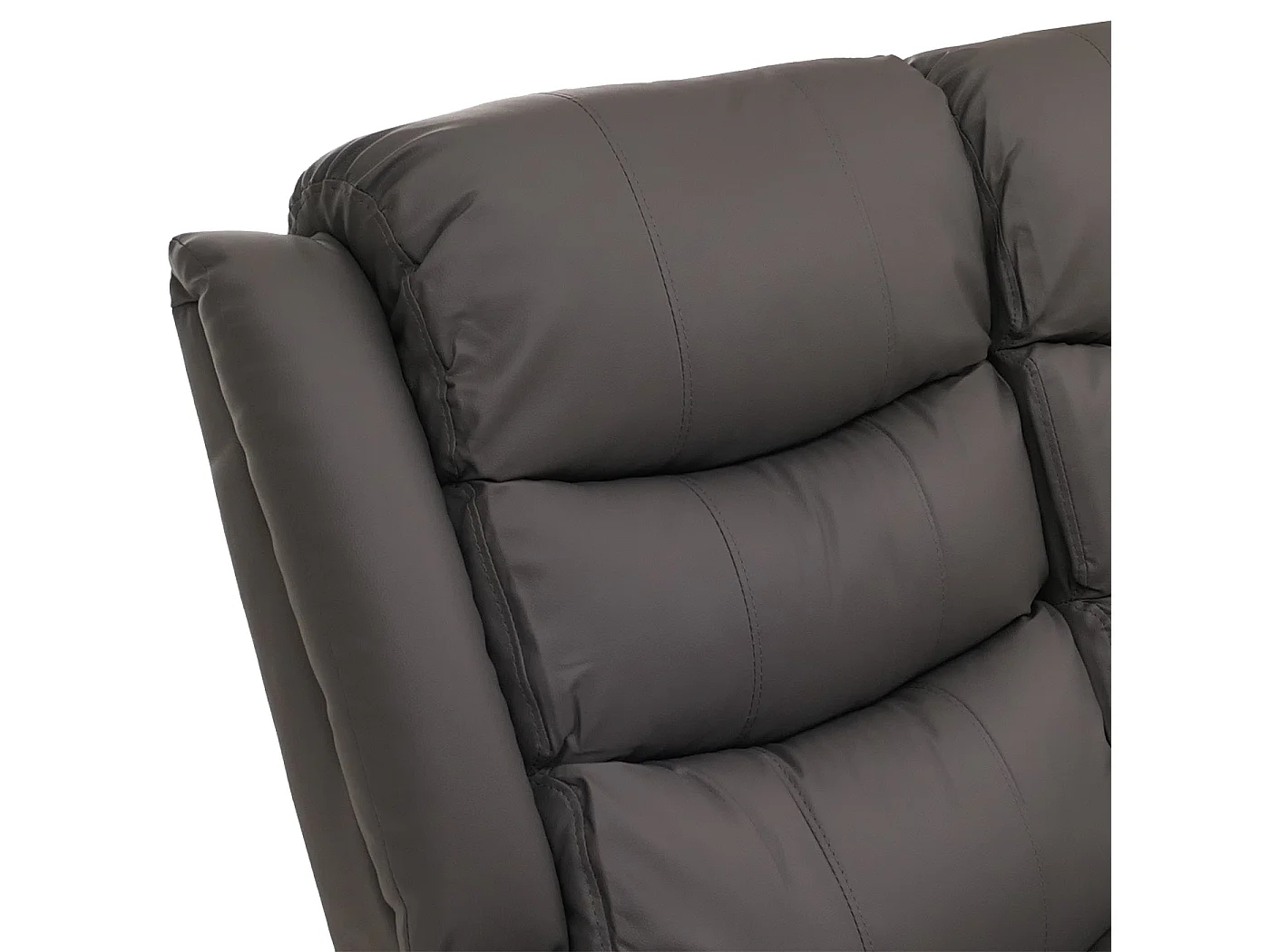 Fotel kinowy MCW-O62, zestaw 3 szt.,  szary