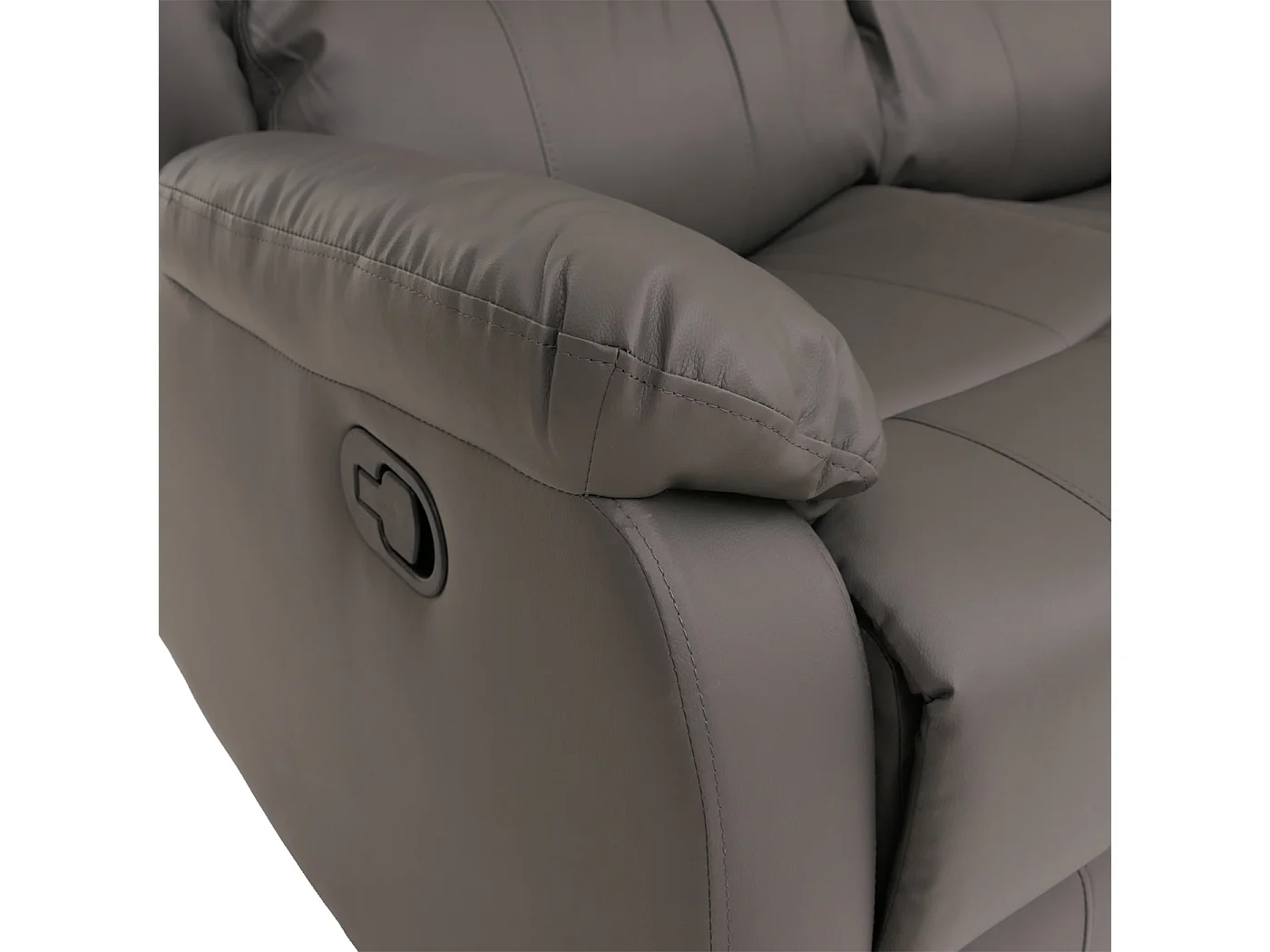 Fotel kinowy MCW-O62, zestaw 3 szt.,  szary