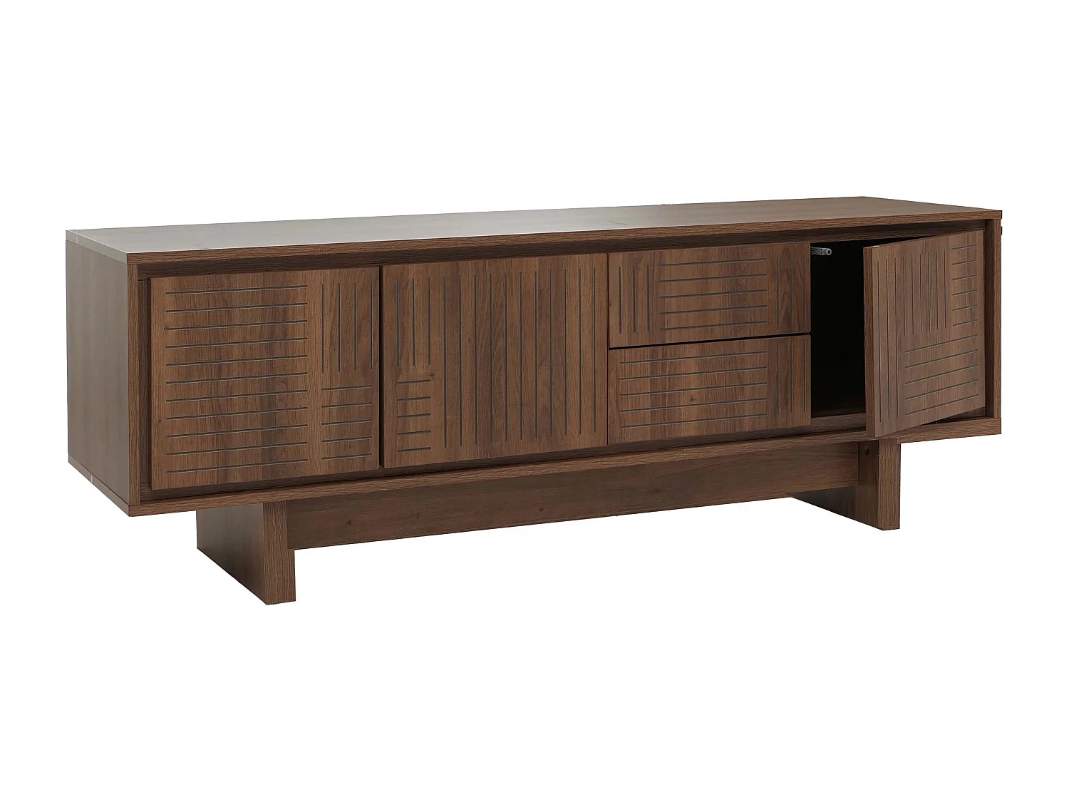 Meuble TV MCW-O34,  marron