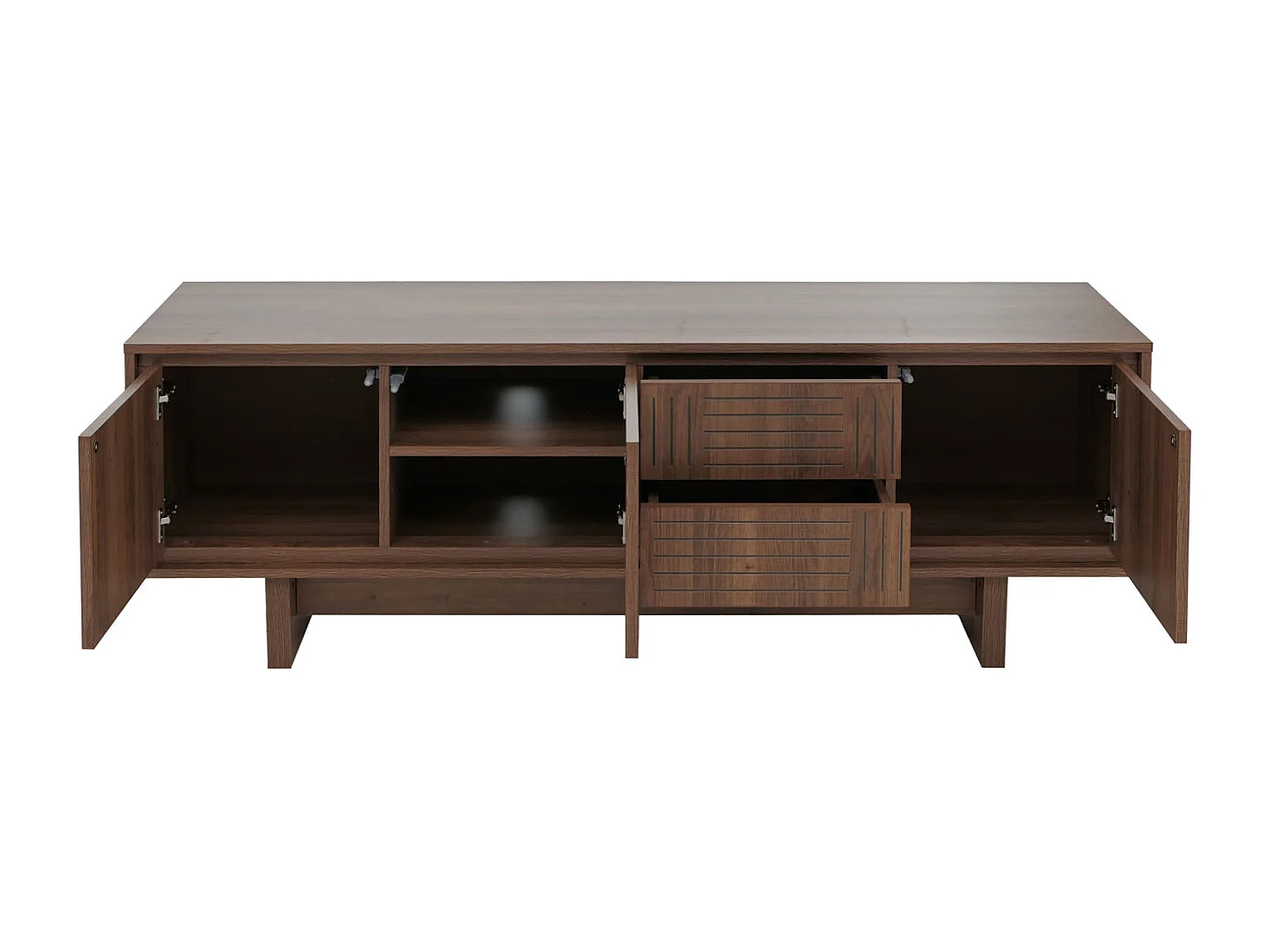 Meuble TV MCW-O34,  marron