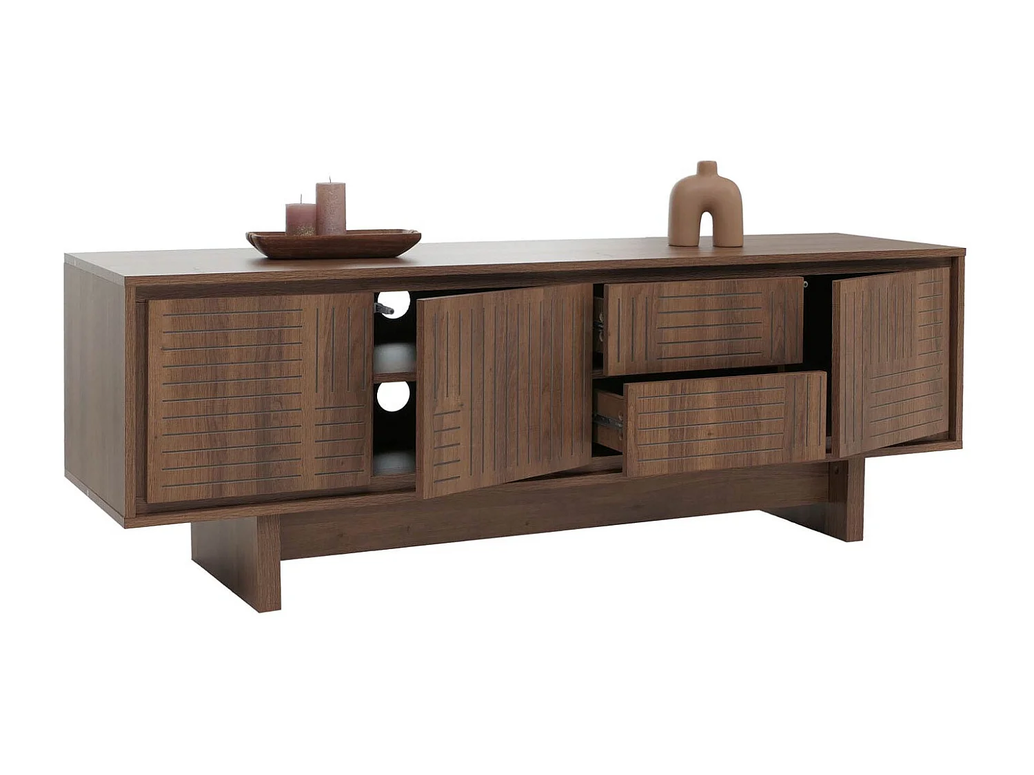 TV-Rack MCW-O34, Braun