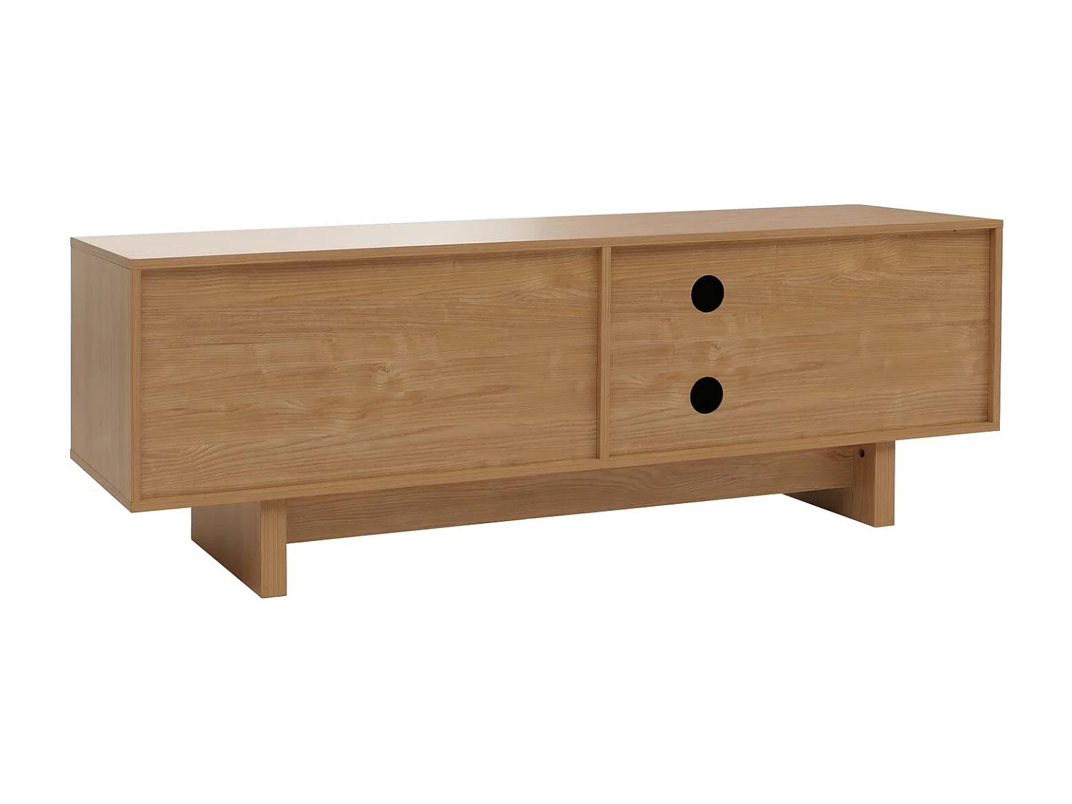 Meuble TV MCW-O34,  Orme naturel