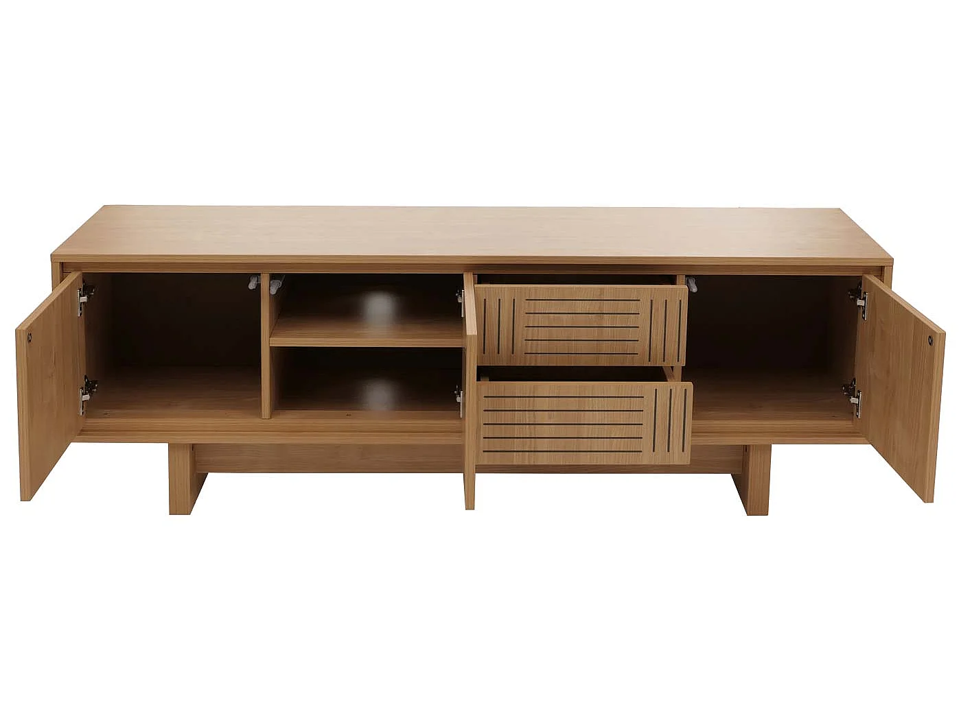 TV Stand MCW-O34,  natural elm